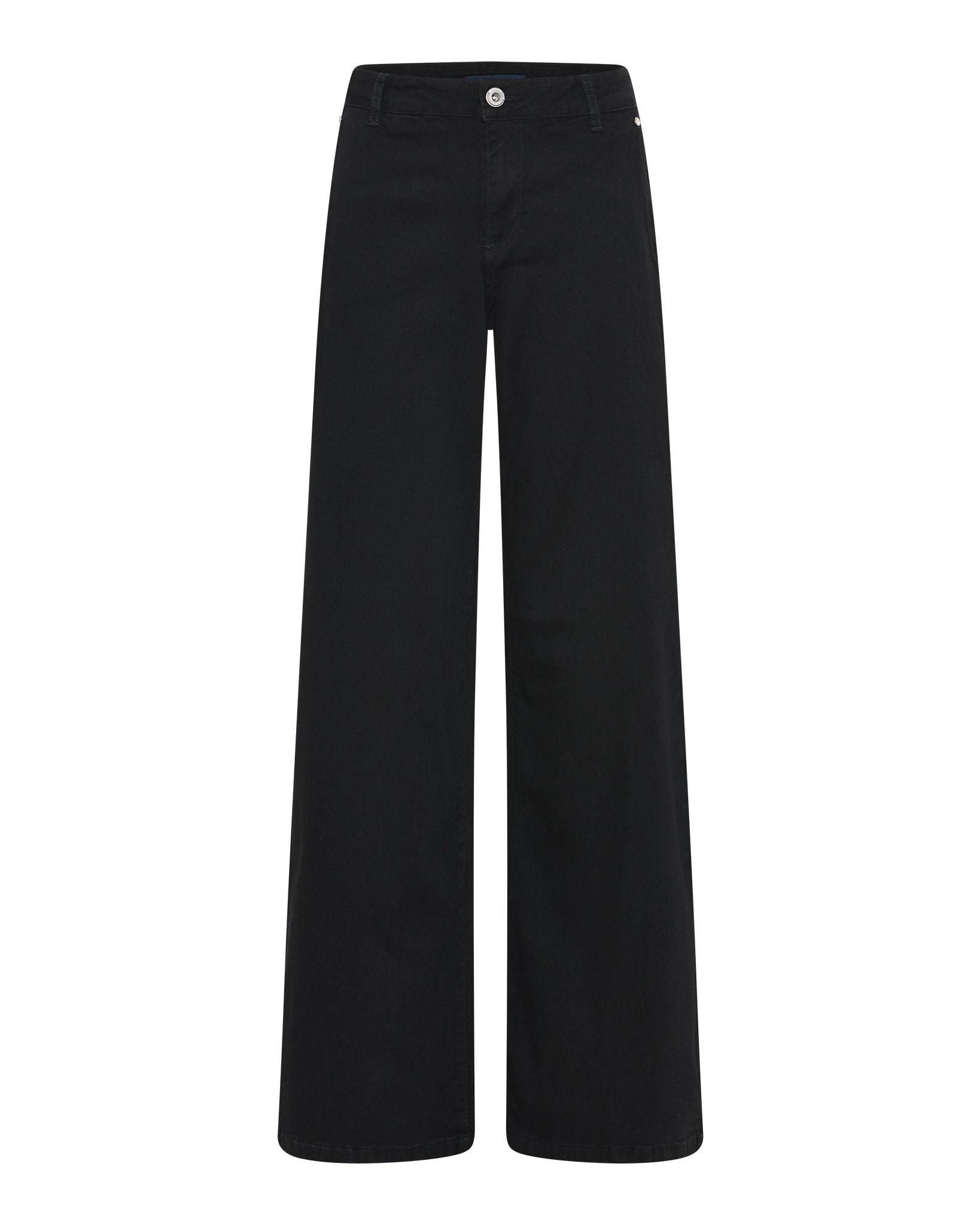 MARC LAUGE Chino Flare Denim Jeans DENIM/TWILL 81 BLACK DENIM