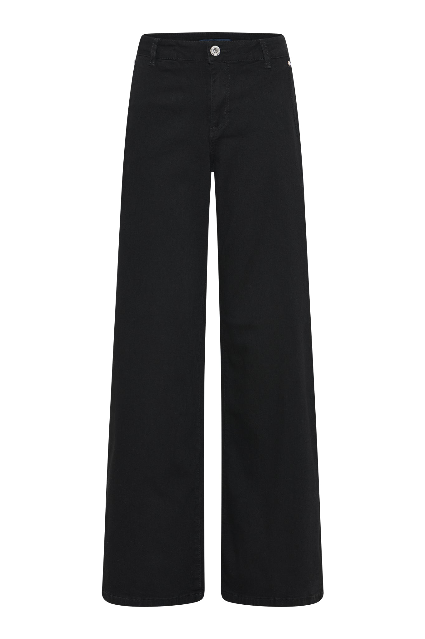 MARC LAUGE Chino Flare Denim Jeans DENIM/TWILL 81 BLACK DENIM