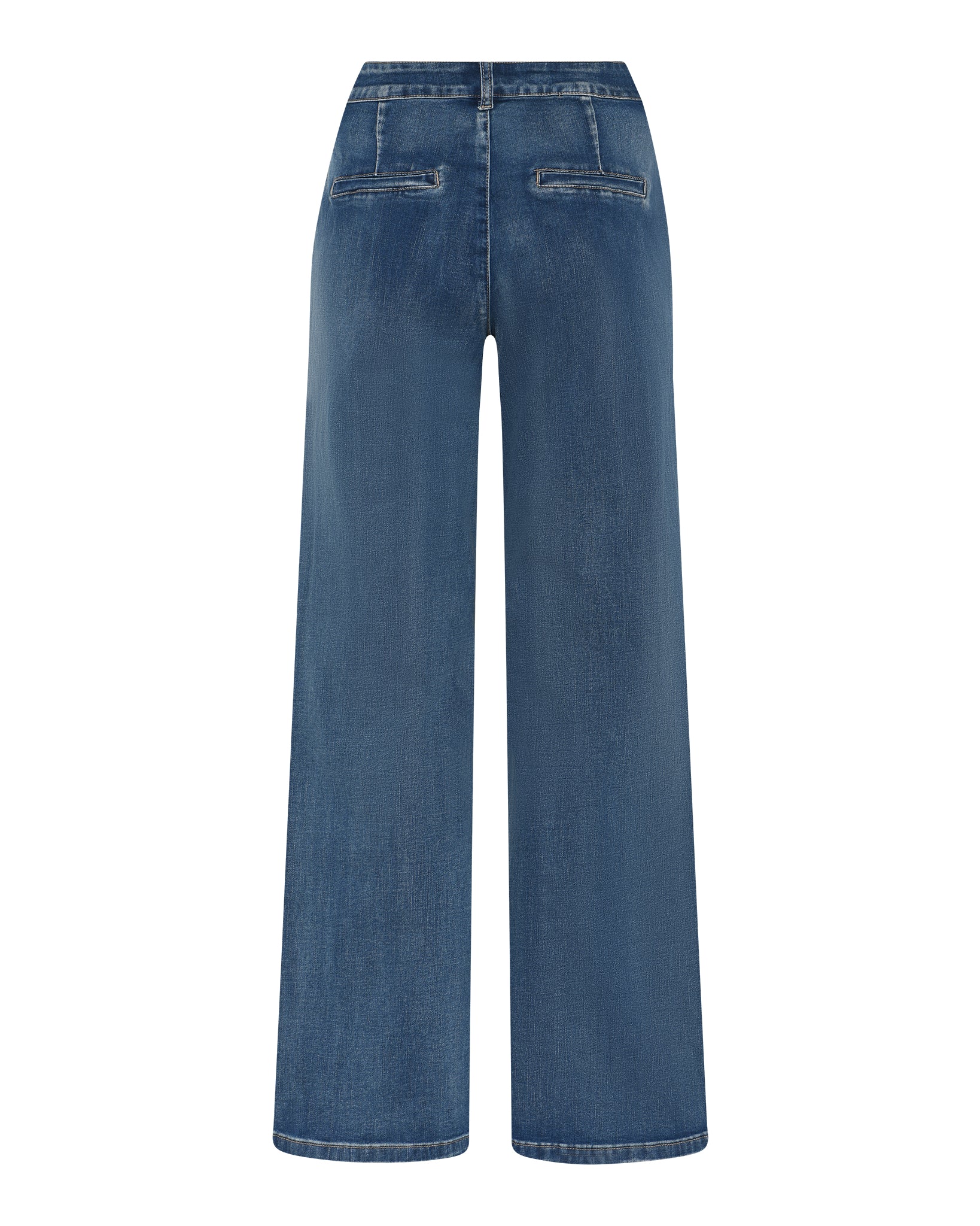 MARC LAUGE Chino Flare Denim Jeans DENIM/TWILL 9196 LIGHT BLUE USED