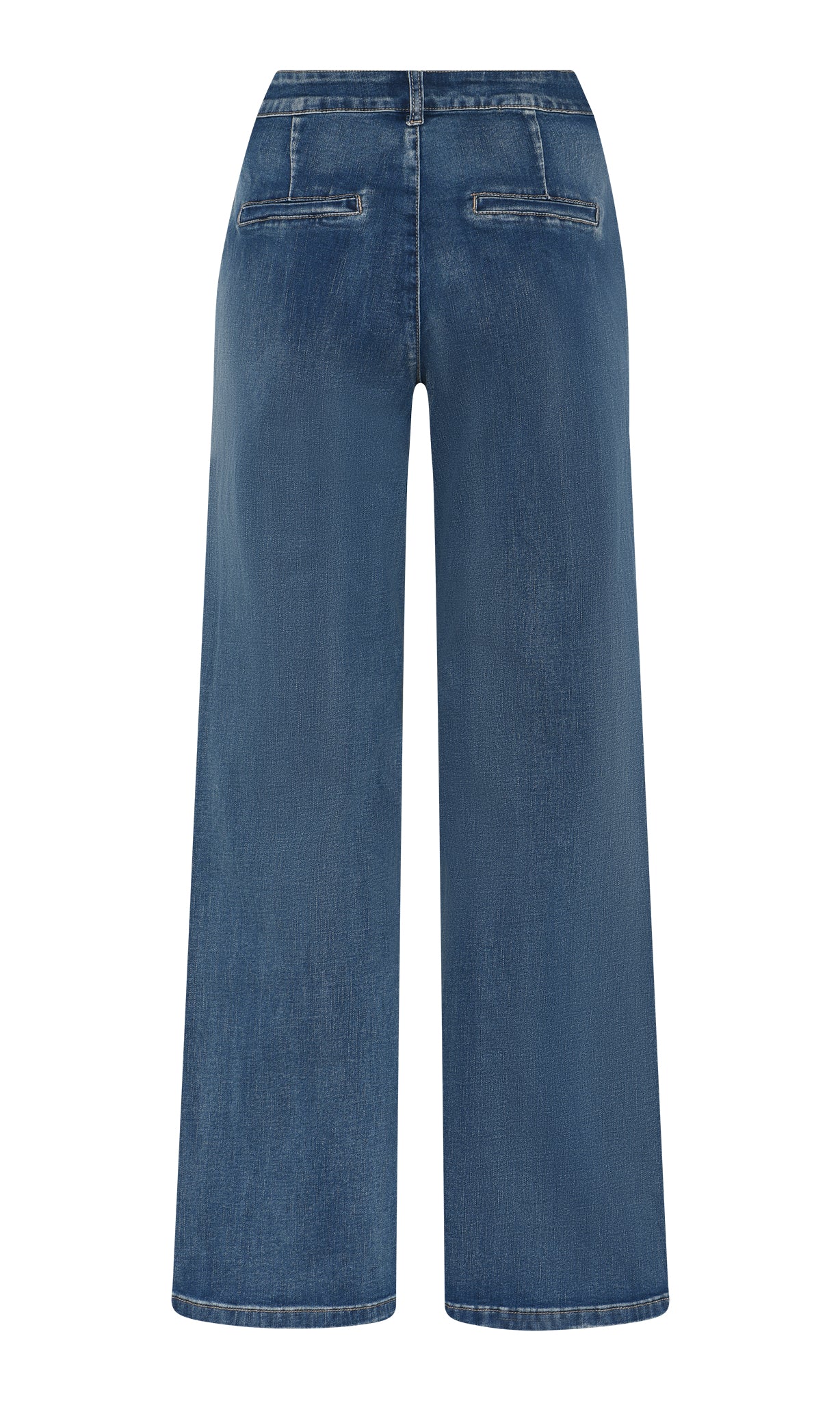 MARC LAUGE Chino Flare Denim Jeans DENIM/TWILL 9196 LIGHT BLUE USED