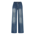 MARC LAUGE CHINO FLARE DENIM JEANS DENIM/TWILL 9196 LIGHT BLUE USED