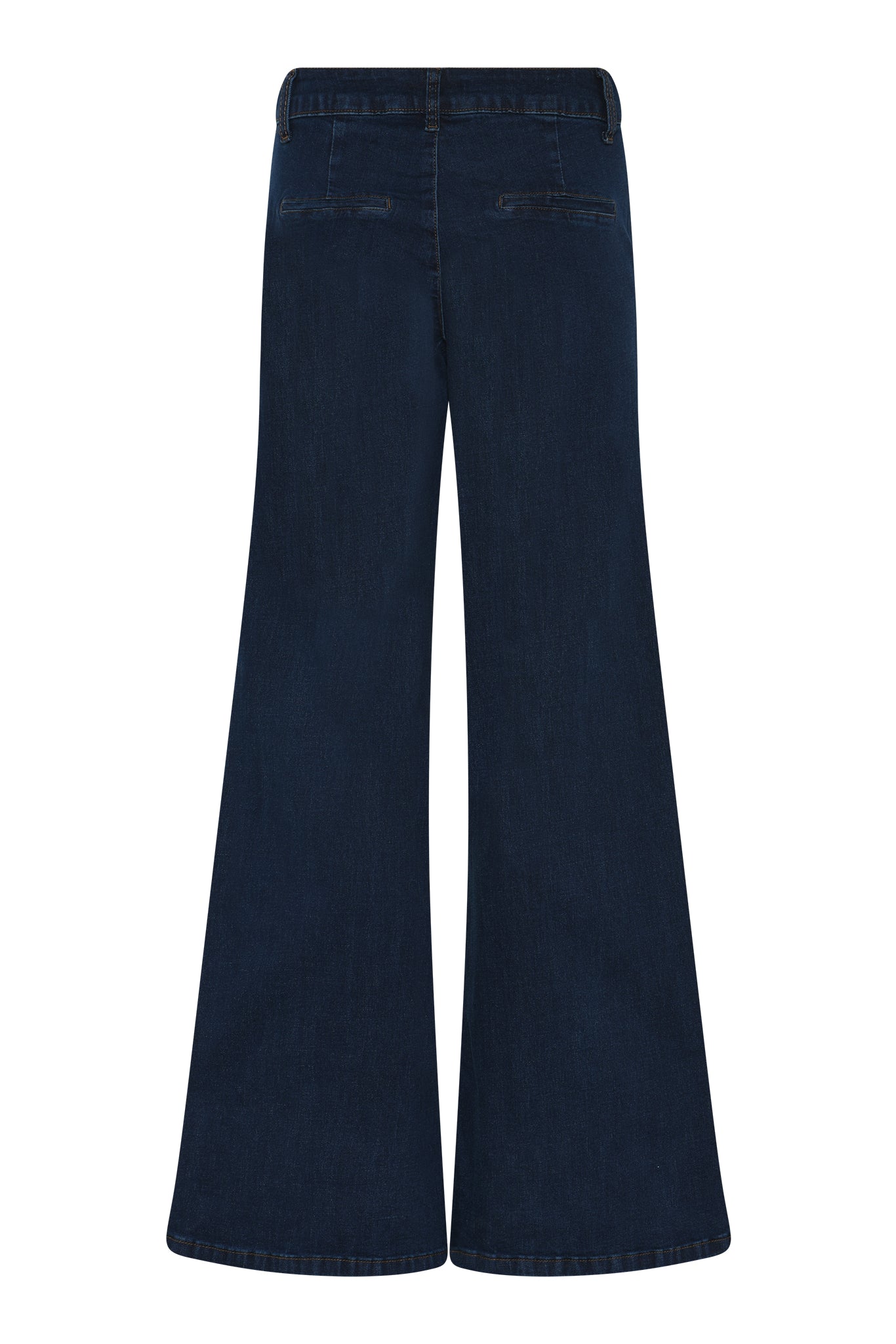 MARC LAUGE Chino Flare Denim Jeans DENIM/TWILL 9696 BLUE DENIM USED