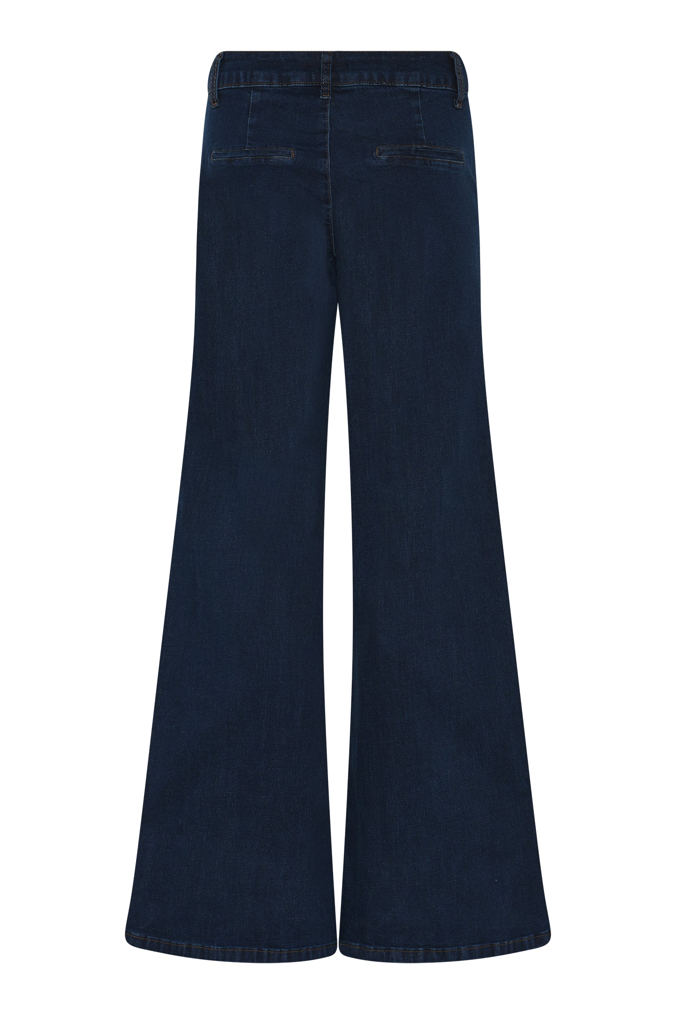 MARC LAUGE Chino Flare Denim Jeans DENIM/TWILL 9696 BLUE DENIM USED
