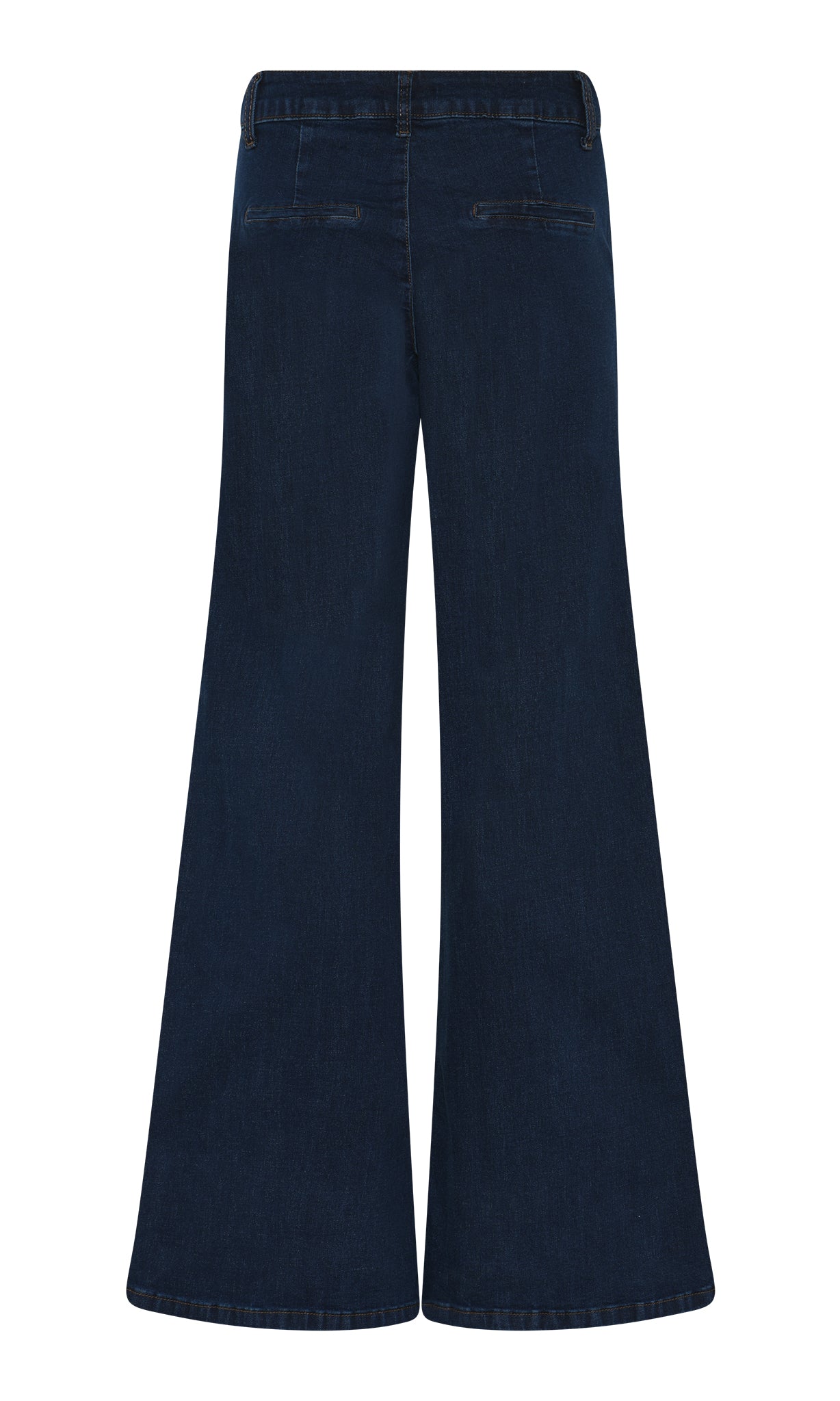 MARC LAUGE Chino Flare Denim Jeans DENIM/TWILL 9696 BLUE DENIM USED