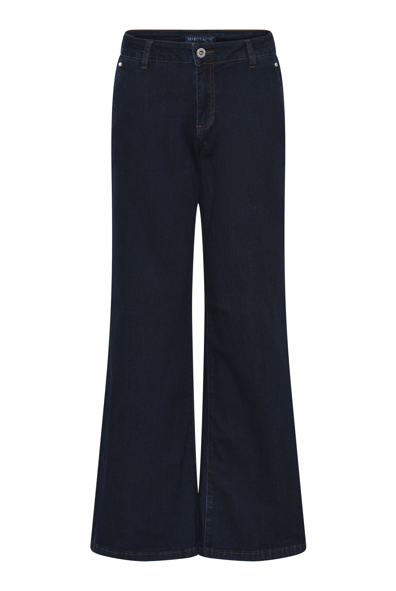 MARC LAUGE CHINO FLARE DENIM JEANS DENIM/TWILL 98 DARK BLUE