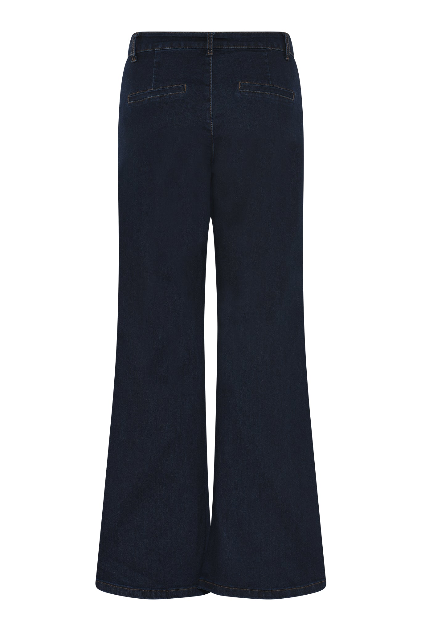 MARC LAUGE Chino Flare Denim Jeans DENIM/TWILL 98 DARK BLUE