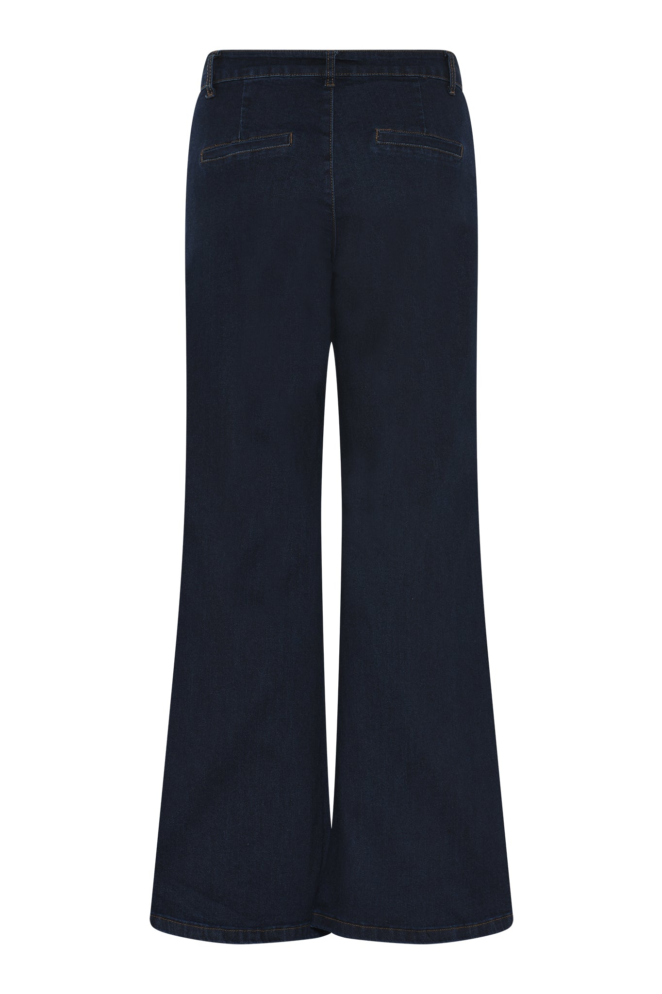 MARC LAUGE Chino Flare Denim Jeans DENIM/TWILL 98 DARK BLUE