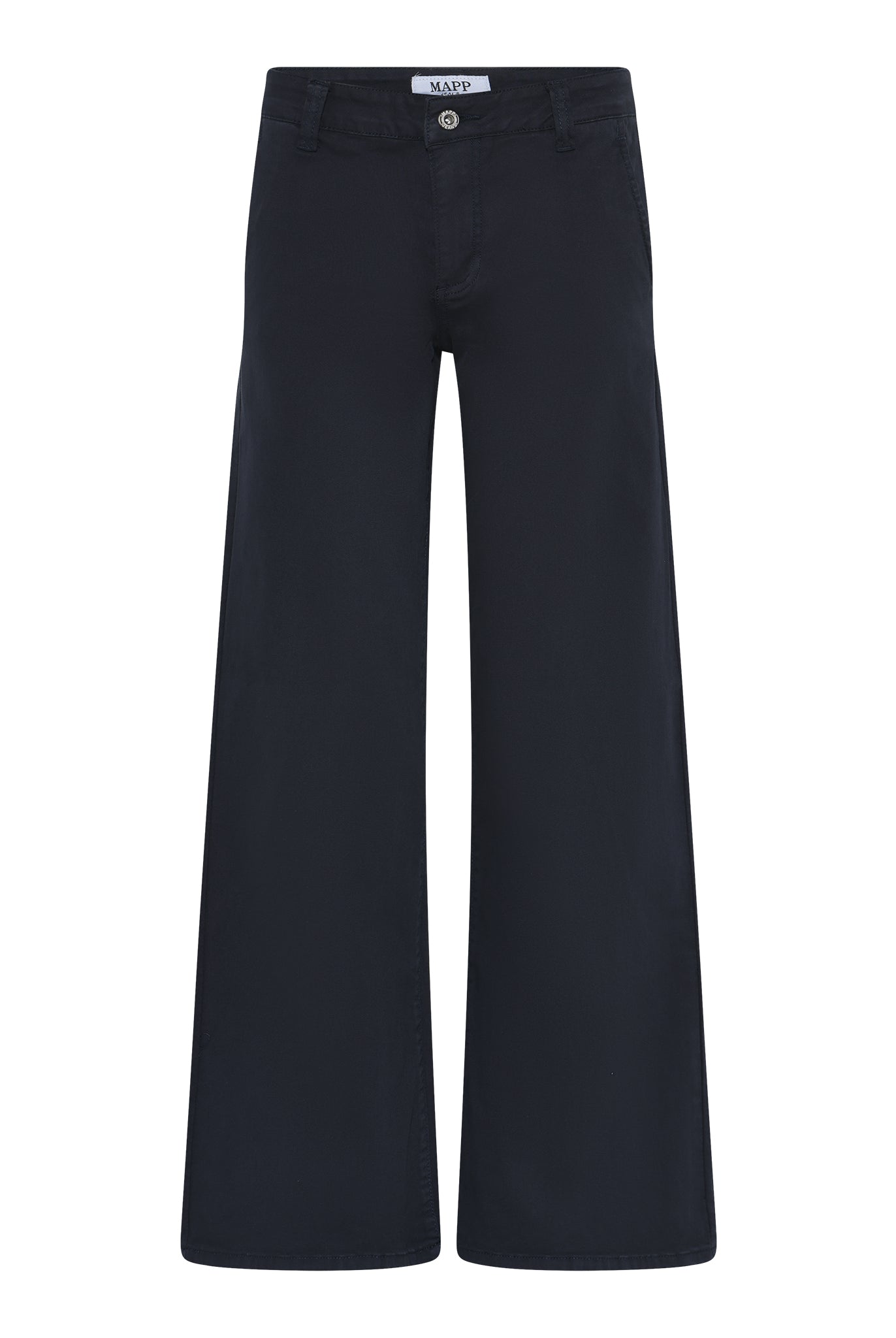 MAPP CHINO FLARE TWILL JEANS DENIM/TWILL 104 NAVY