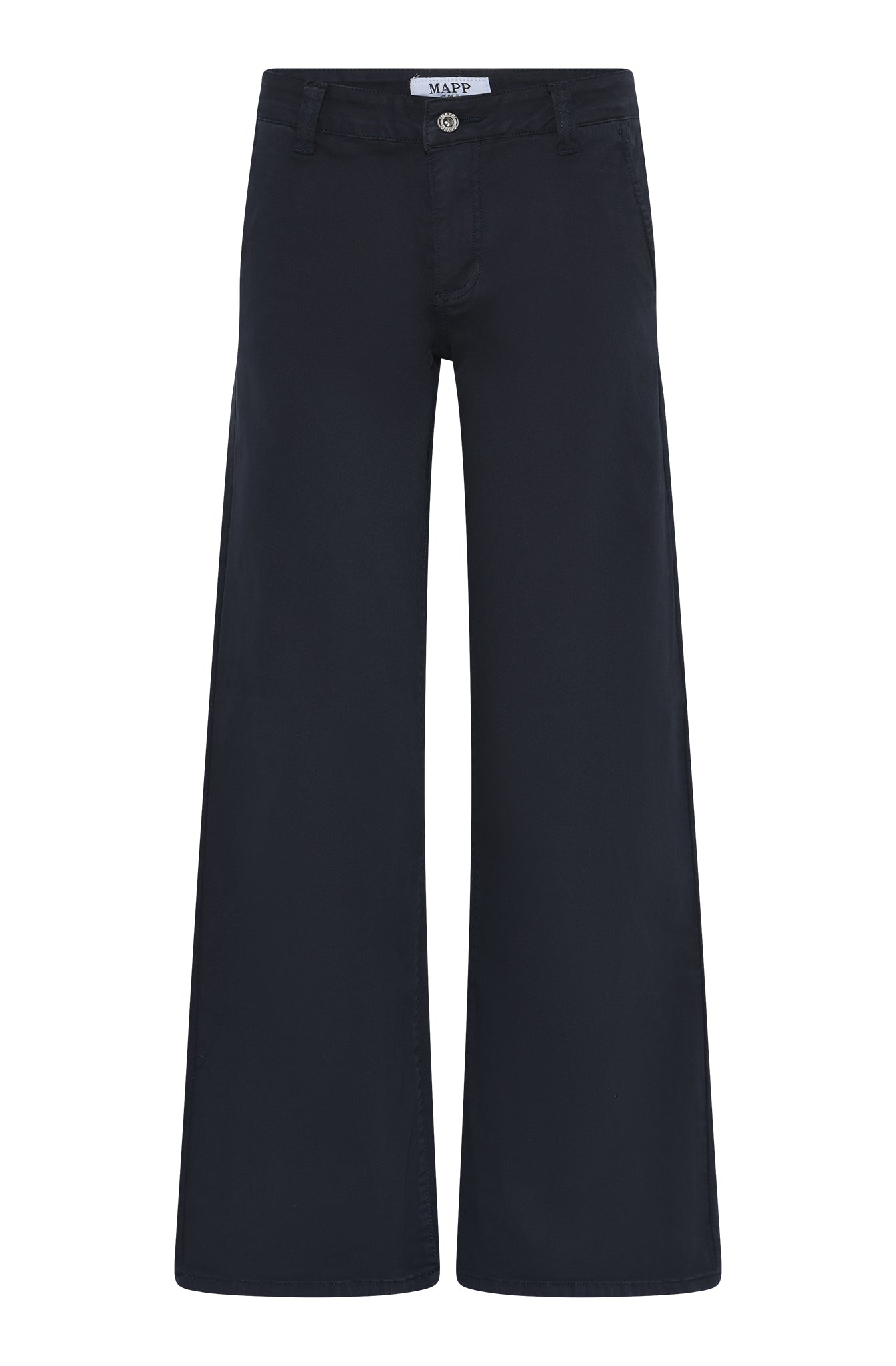 MAPP CHINO FLARE TWILL JEANS DENIM/TWILL 104 NAVY