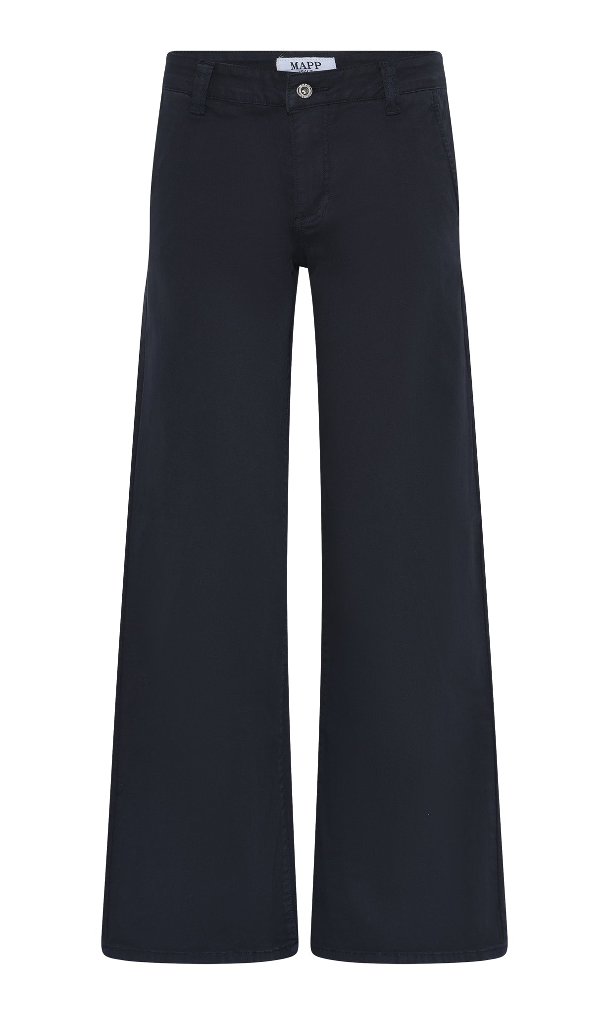 MAPP CHINO FLARE TWILL JEANS DENIM/TWILL 104 NAVY