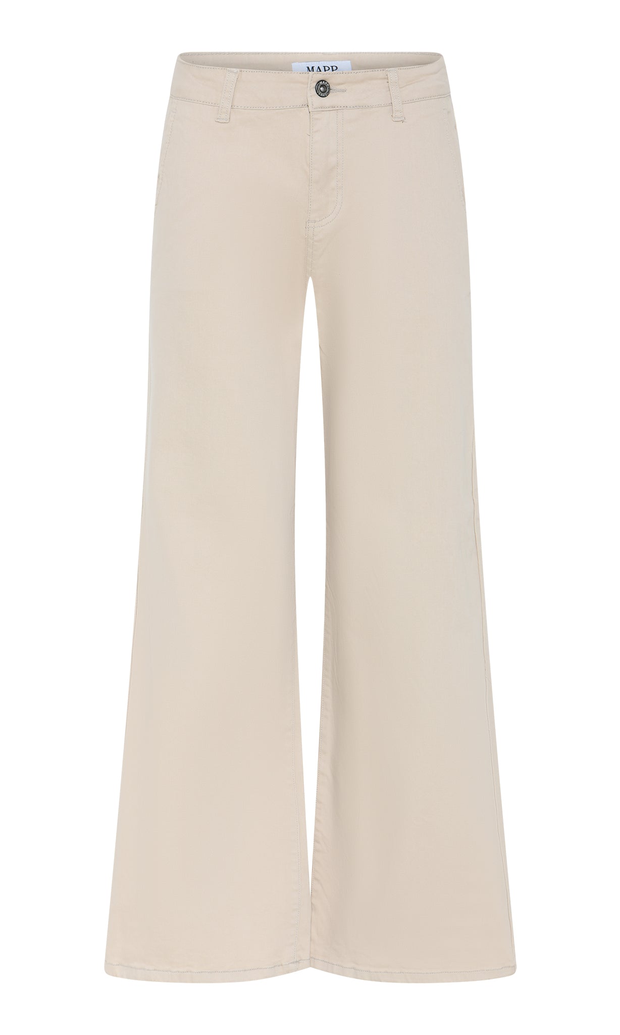 MAPP CHINO FLARE TWILL JEANS DENIM/TWILL 27 SAND