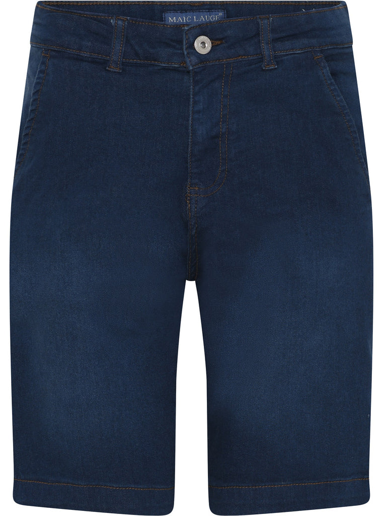 M JEANS COMO CHINO SHORTS DENIM SHORTS/SKIRT 9696 BLUE DENIM USED