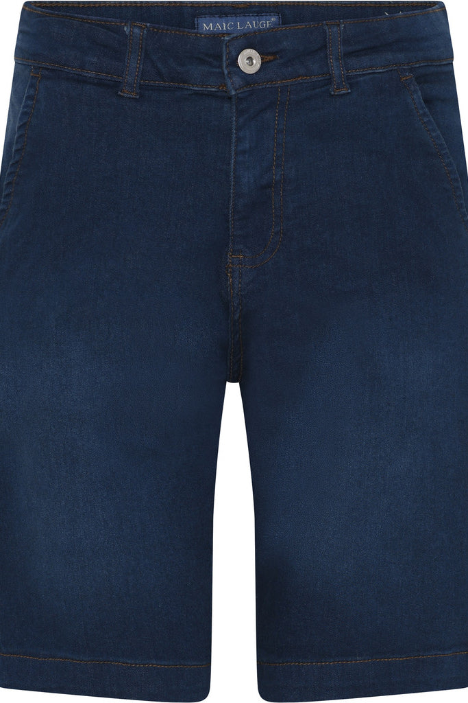 M JEANS COMO CHINO SHORTS DENIM SHORTS/SKIRT 9696 BLUE DENIM USED