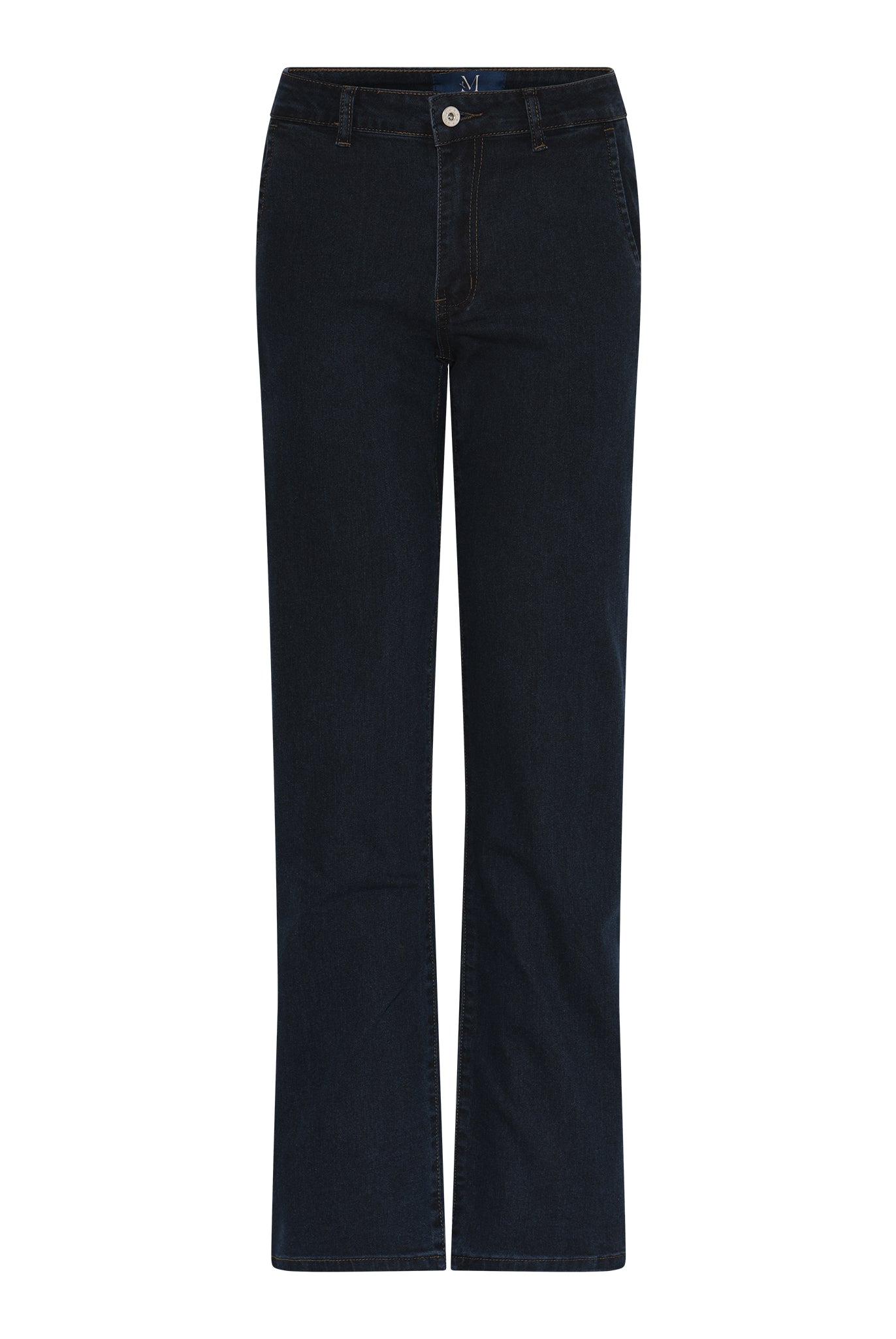 M JEANS COMO CHINO STRAIGHT DENIM JEANS DENIM/TWILL 98 DARK BLUE