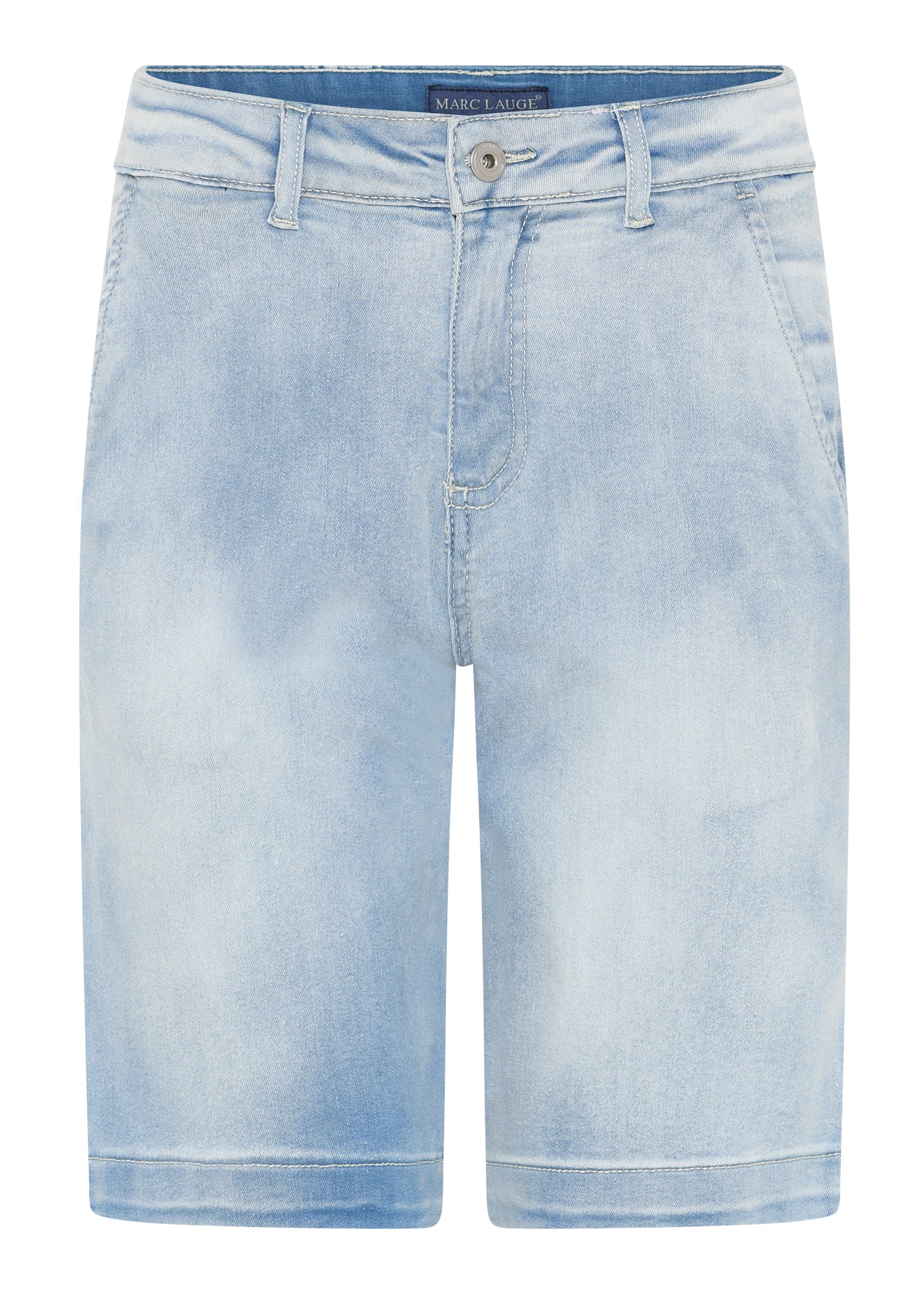 MARC LAUGE COMO DENIM SHORTS SHORTS/SKIRT 9196 LIGHT BLUE USED