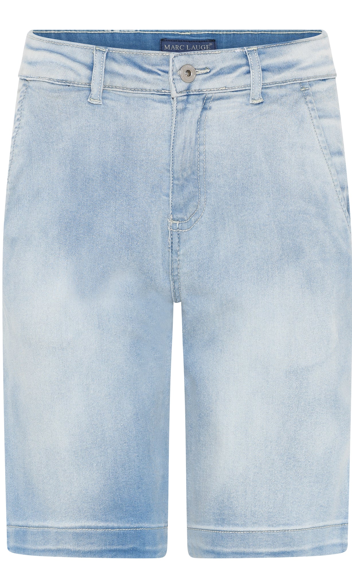 MARC LAUGE COMO DENIM SHORTS SHORTS/SKIRT 9196 LIGHT BLUE USED