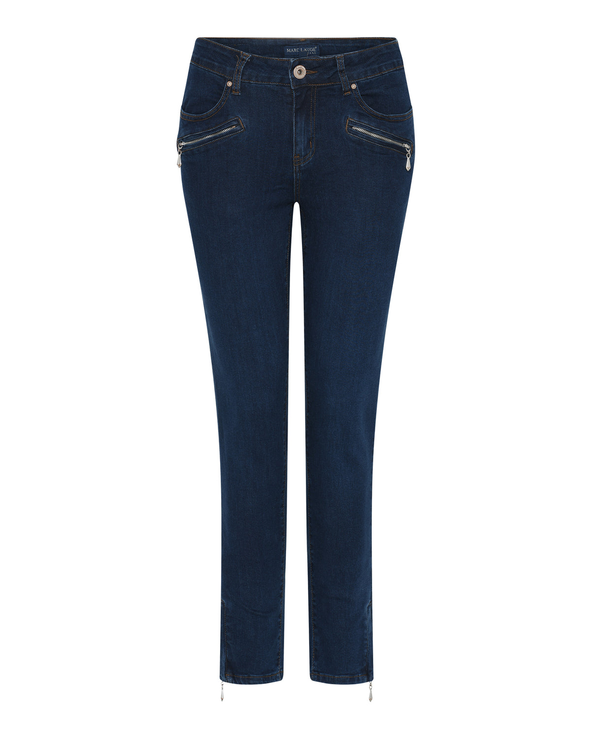 MARC LAUGE Channe 7/8 Denim Jeans DENIM/TWILL 9696 BLUE DENIM USED