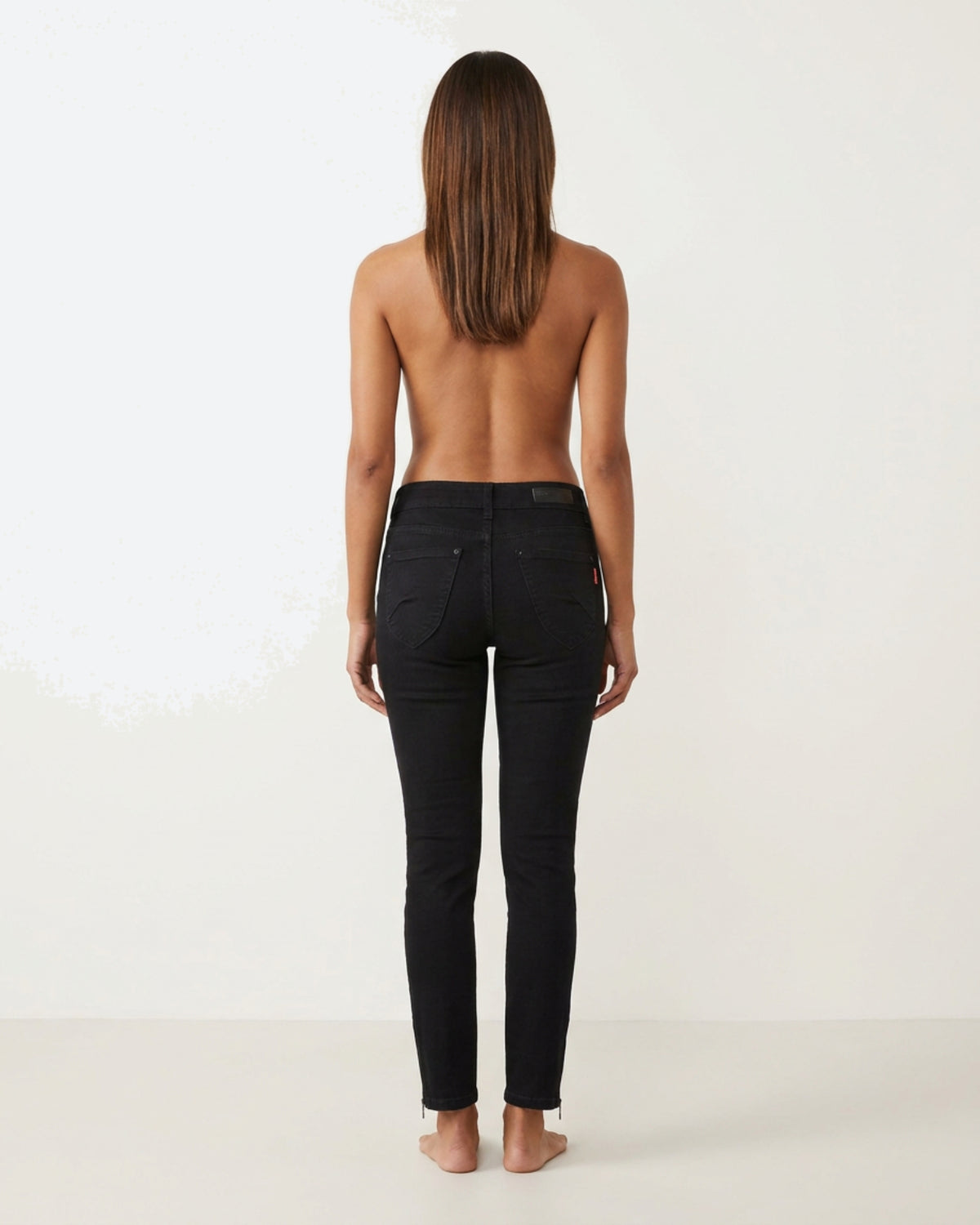 MARC LAUGE Channe Slim Fit Twill Jeans | Marc Lauge DENIM/TWILL 80 BLACK