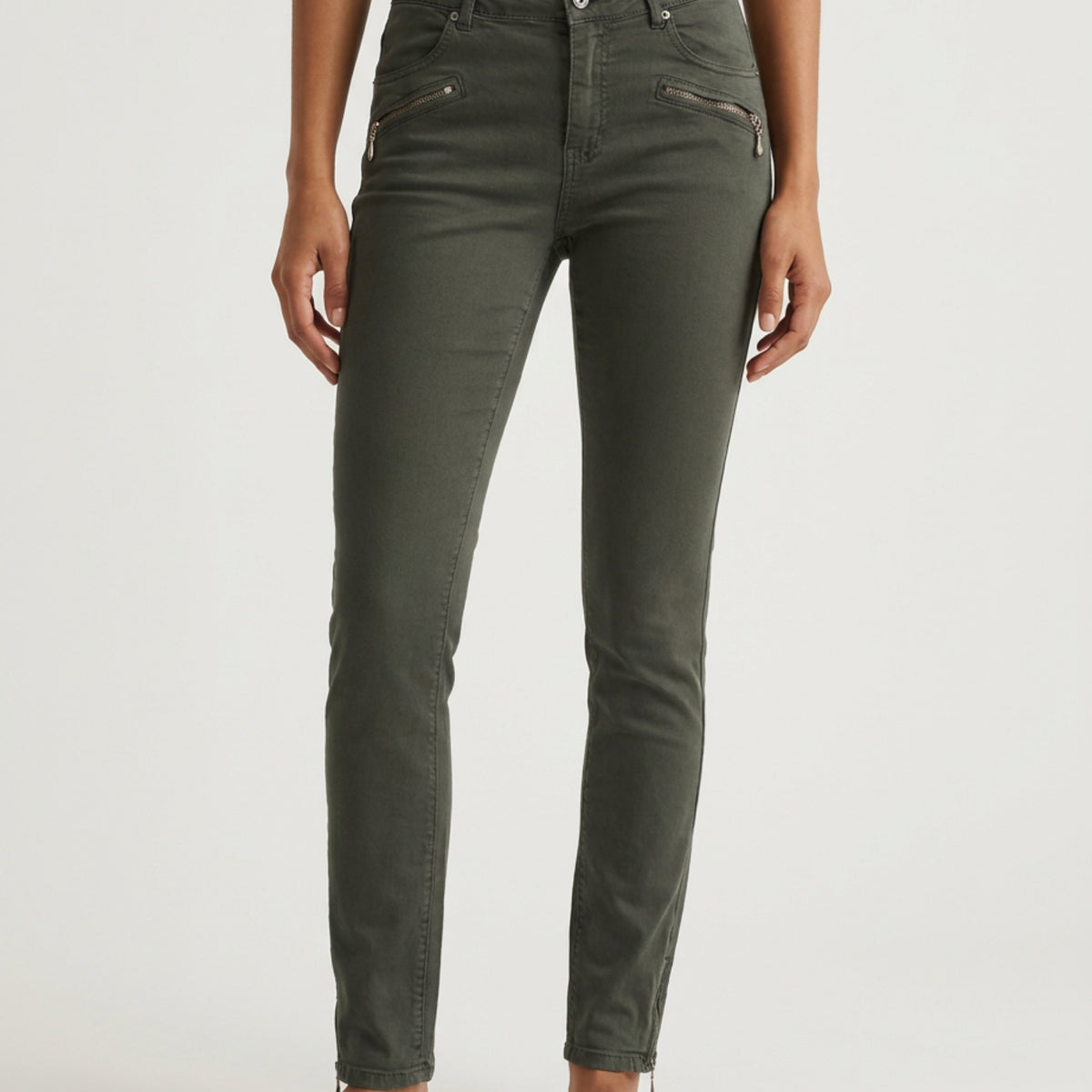 MARC LAUGE Channe Slim Fit Twill Jeans | Marc Lauge DENIM/TWILL 645 SALVIE