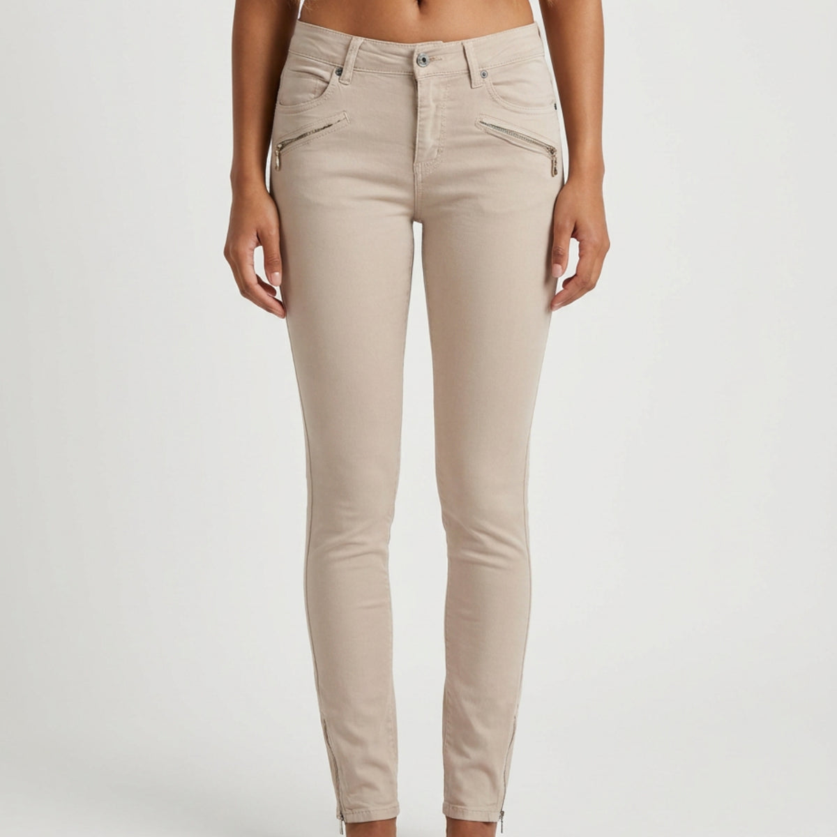 MARC LAUGE Channe Slim Fit Twill Jeans | Marc Lauge DENIM/TWILL 27 SAND