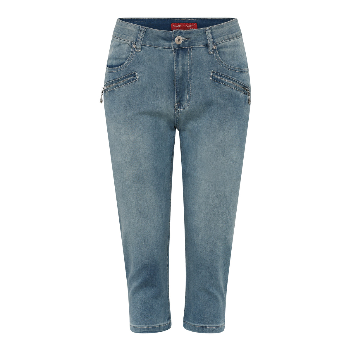 MARC LAUGE Channel Denim Pirate PANTS 3/4 919699 BENNETON LIGHT BLUE