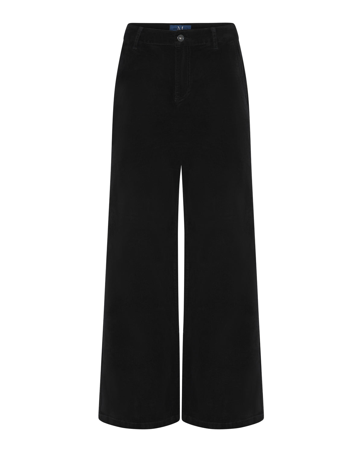 M JEANS Chino Flare Corduroy Jeans CORD/FLØJL 80 BLACK