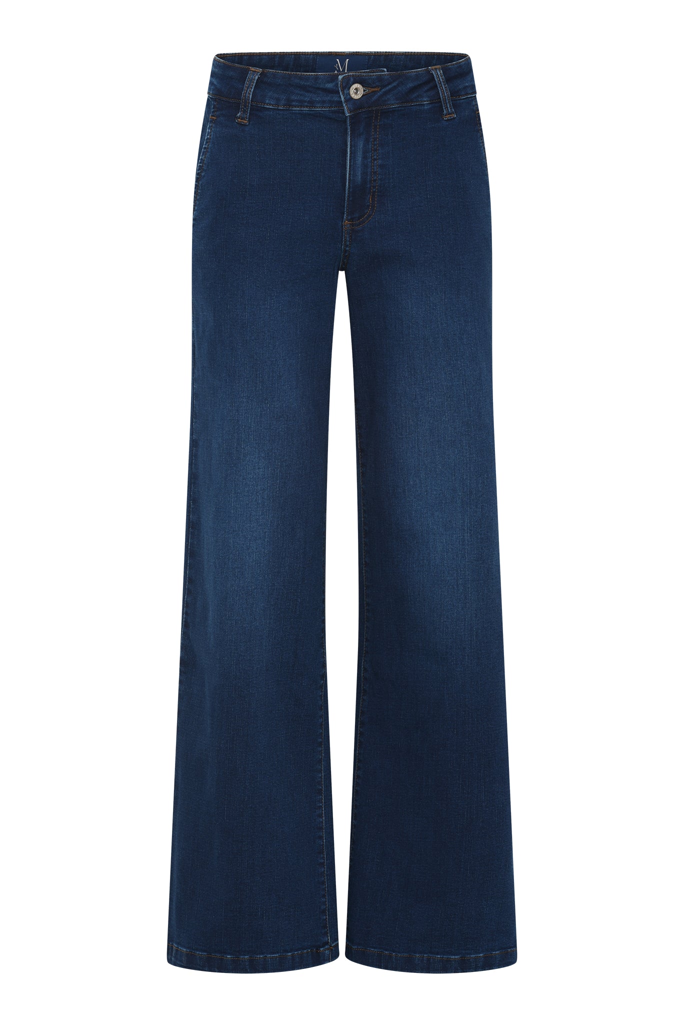 M JEANS Chino Flare Denim Jeans DENIM/TWILL 9696 BLUE DENIM USED
