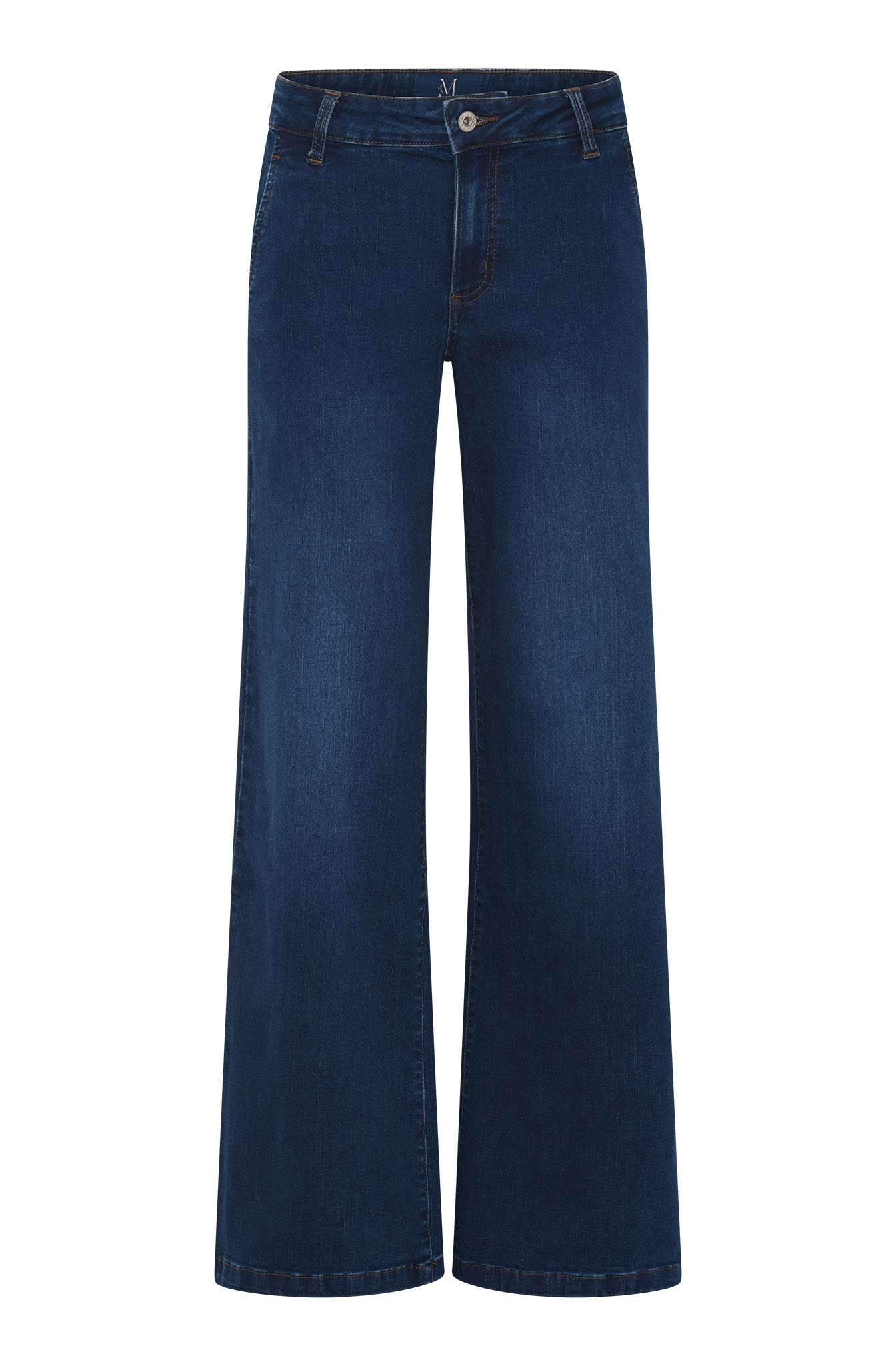 M JEANS Chino Flare Denim Jeans DENIM/TWILL 9696 BLUE DENIM USED