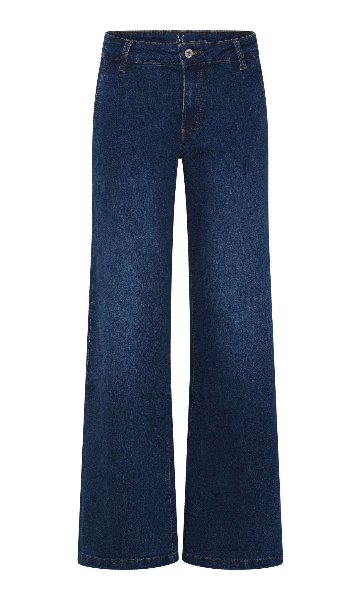 M JEANS Chino Flare Denim Jeans DENIM/TWILL 9696 BLUE DENIM USED