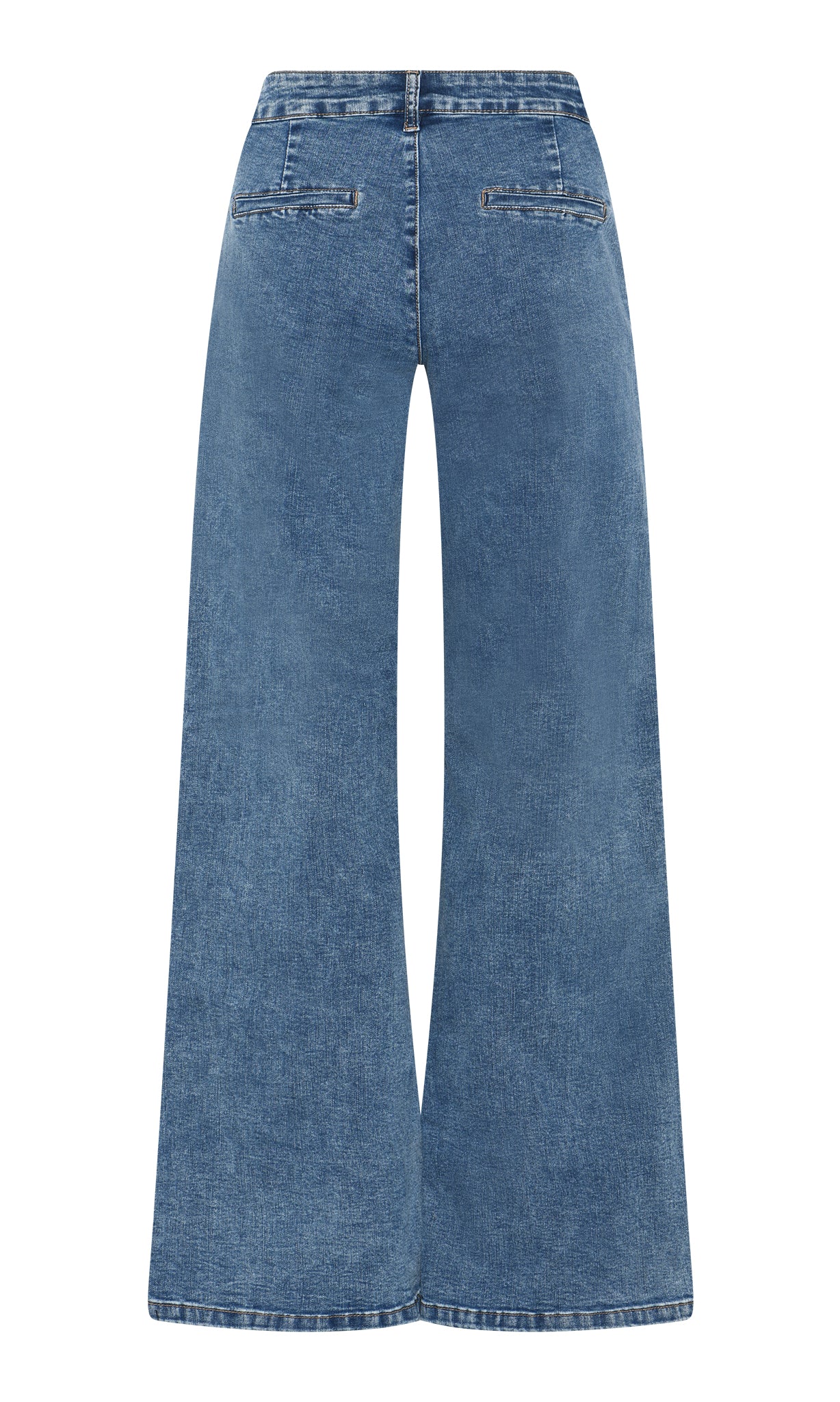 MAPP Chino Flare Denim Jeans DENIM/TWILL 9396 DENIM USED