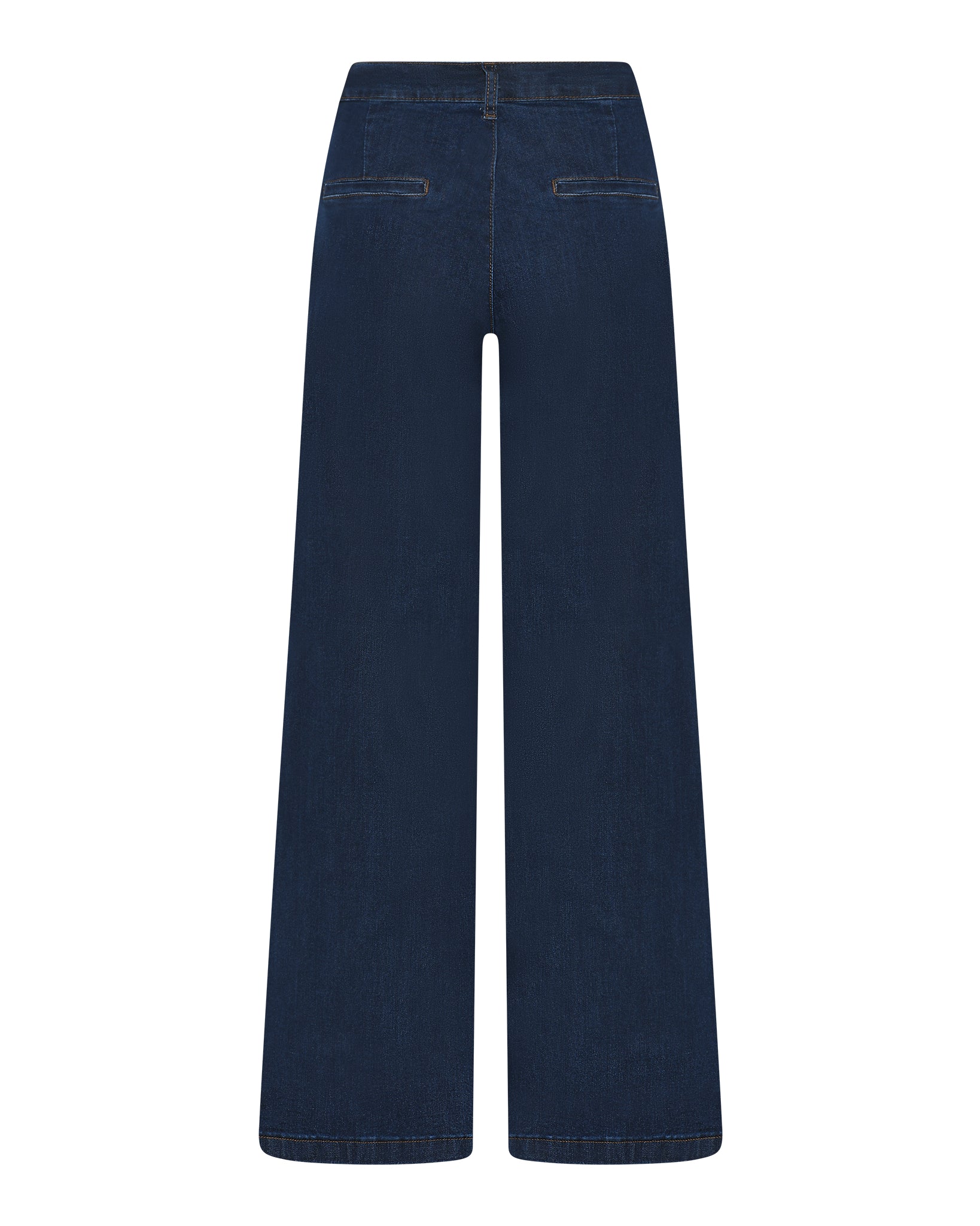 MAPP Chino Flare Denim Jeans DENIM/TWILL 969699 DARK BLUE USED