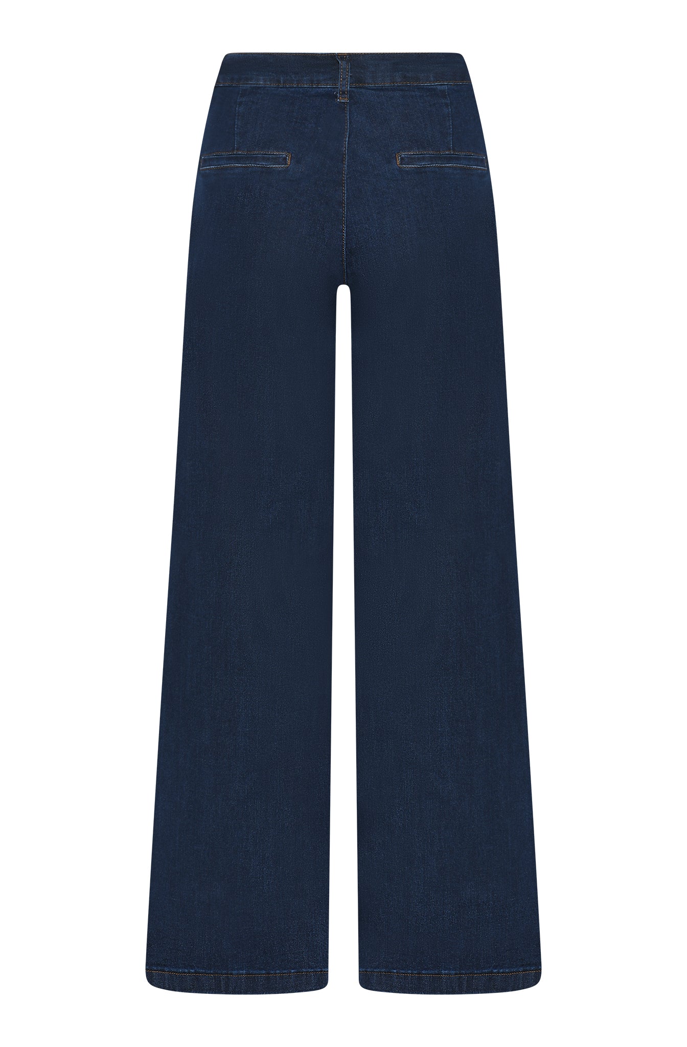 MAPP Chino Flare Denim Jeans DENIM/TWILL 969699 DARK BLUE USED