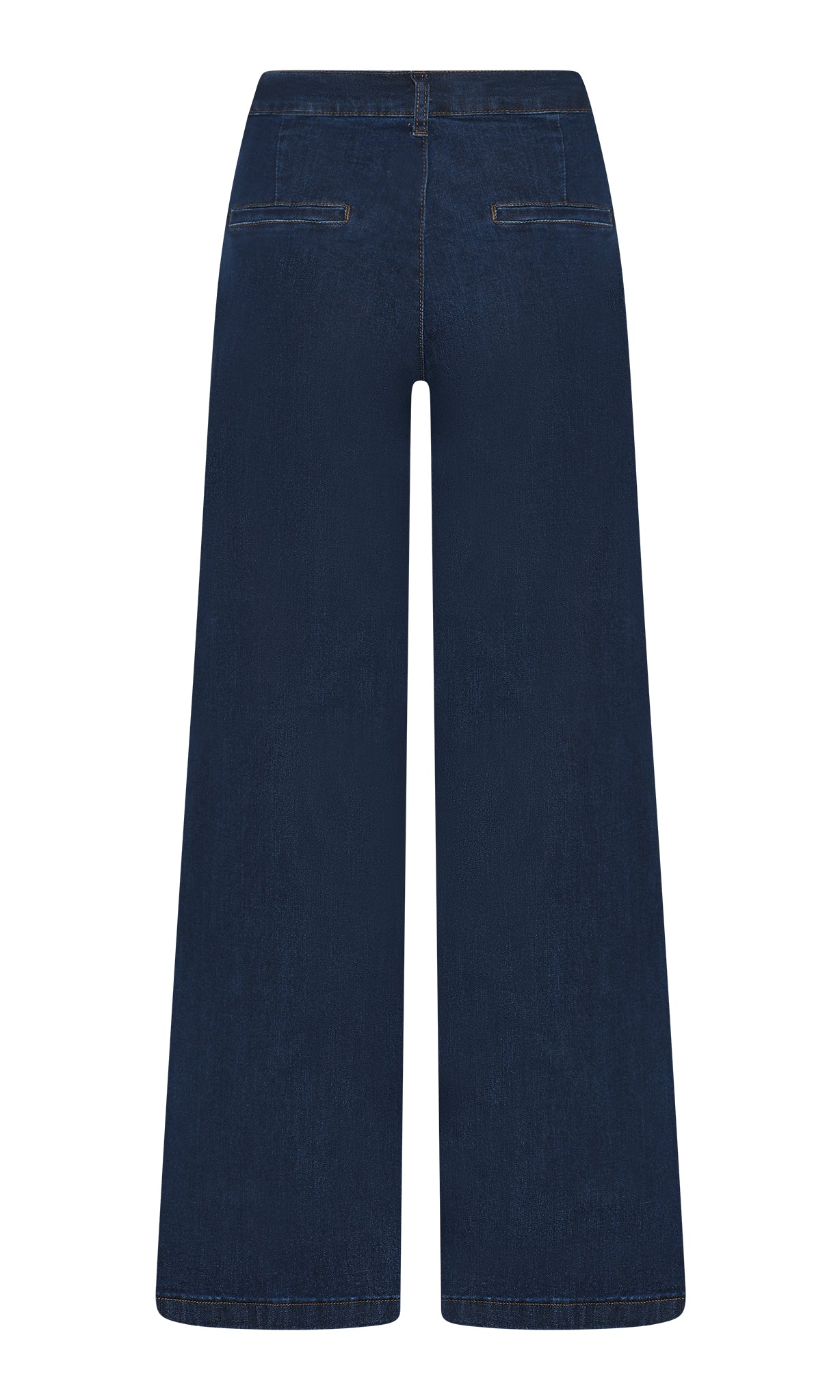 MAPP Chino Flare Denim Jeans DENIM/TWILL 969699 DARK BLUE USED