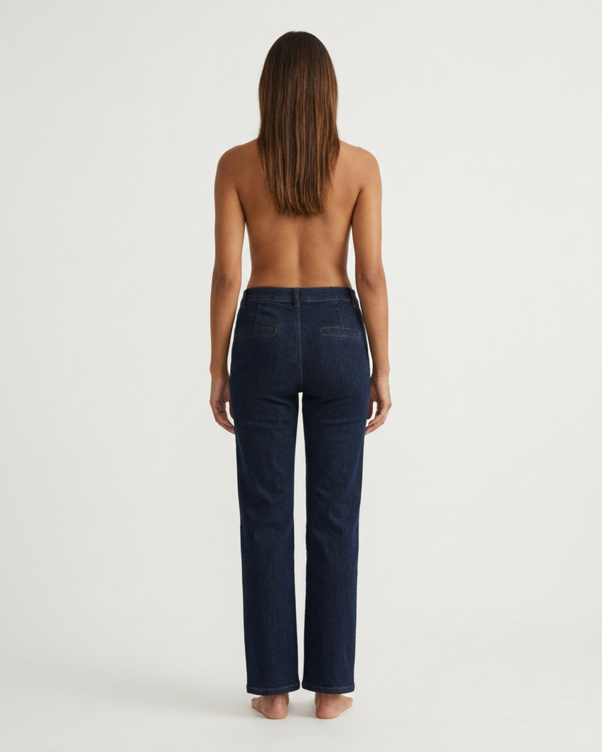 M JEANS Como Straight Leg Jeans DENIM/TWILL 98 DARK BLUE