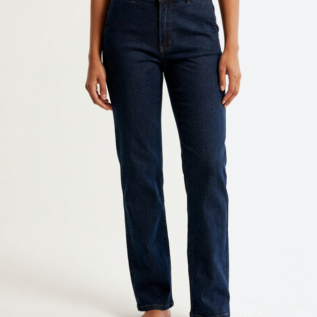 M JEANS Como Straight Leg Jeans DENIM/TWILL 98 DARK BLUE