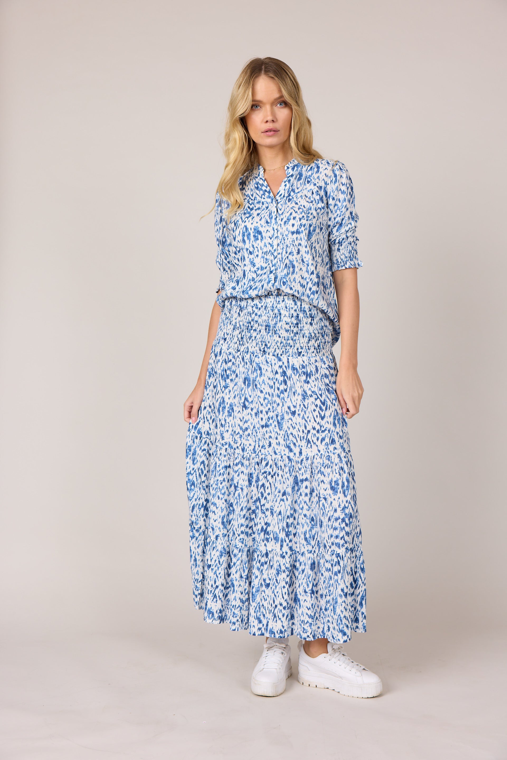 MAPP DAISY FRILL SET DRESS/JUMPSUIT 108 JEANS BLUE