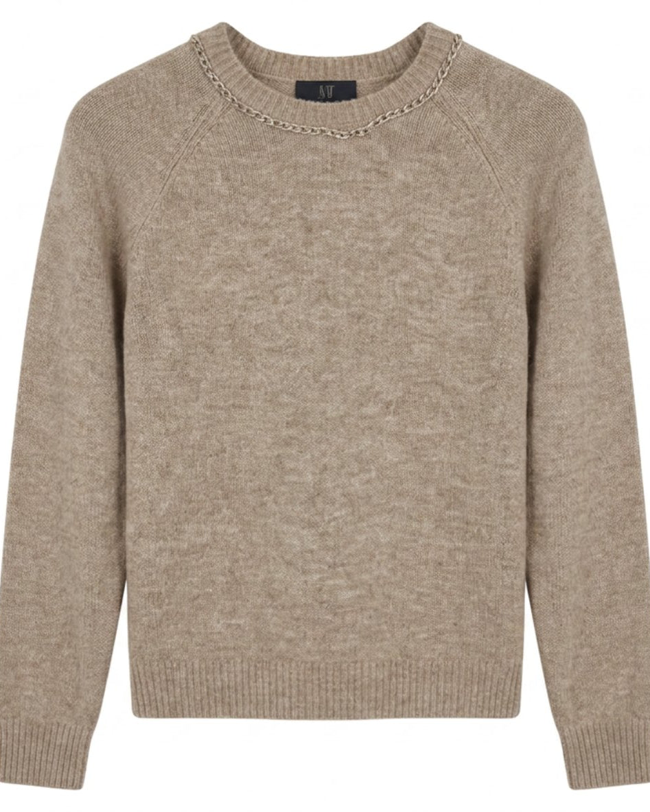 M JEANS DEE DIAMOND R-NECK KNITWEAR