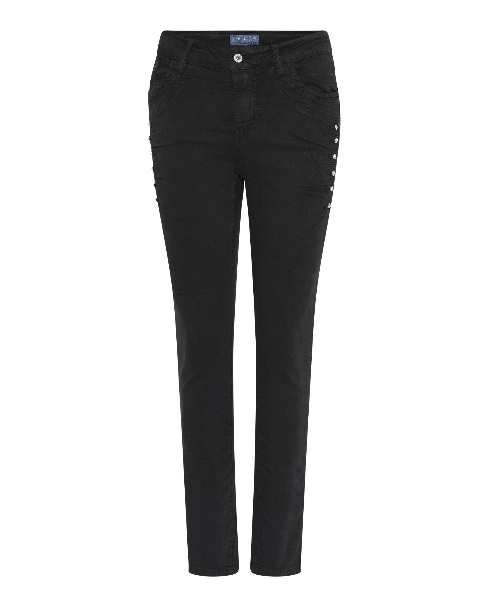 MARC LAUGE Diamond 7/8 Jeans DENIM/TWILL 80 BLACK