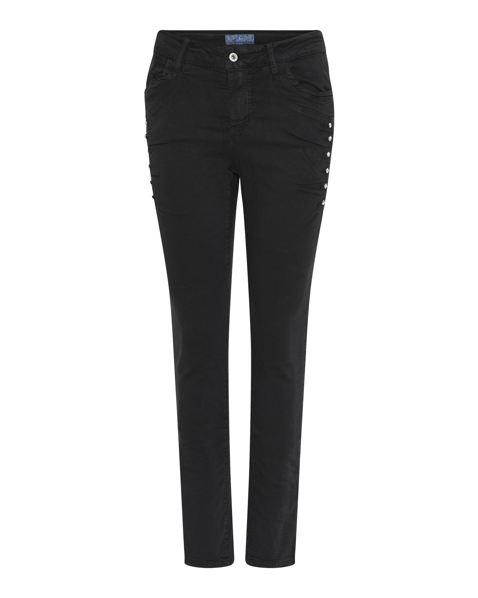 MARC LAUGE Diamond 7/8 Jeans DENIM/TWILL 80 BLACK