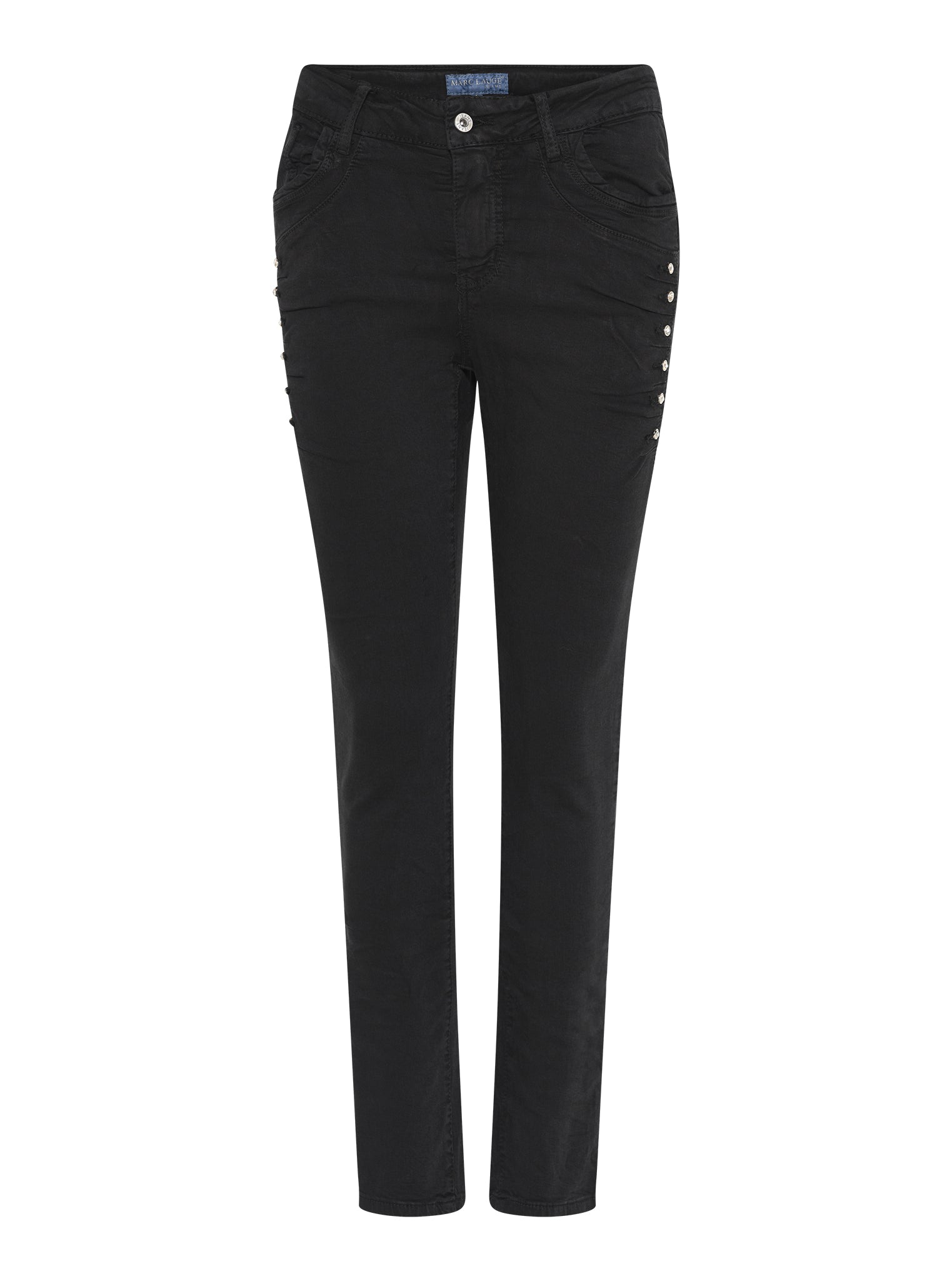 MARC LAUGE Diamond 7/8 Jeans DENIM/TWILL 80 BLACK