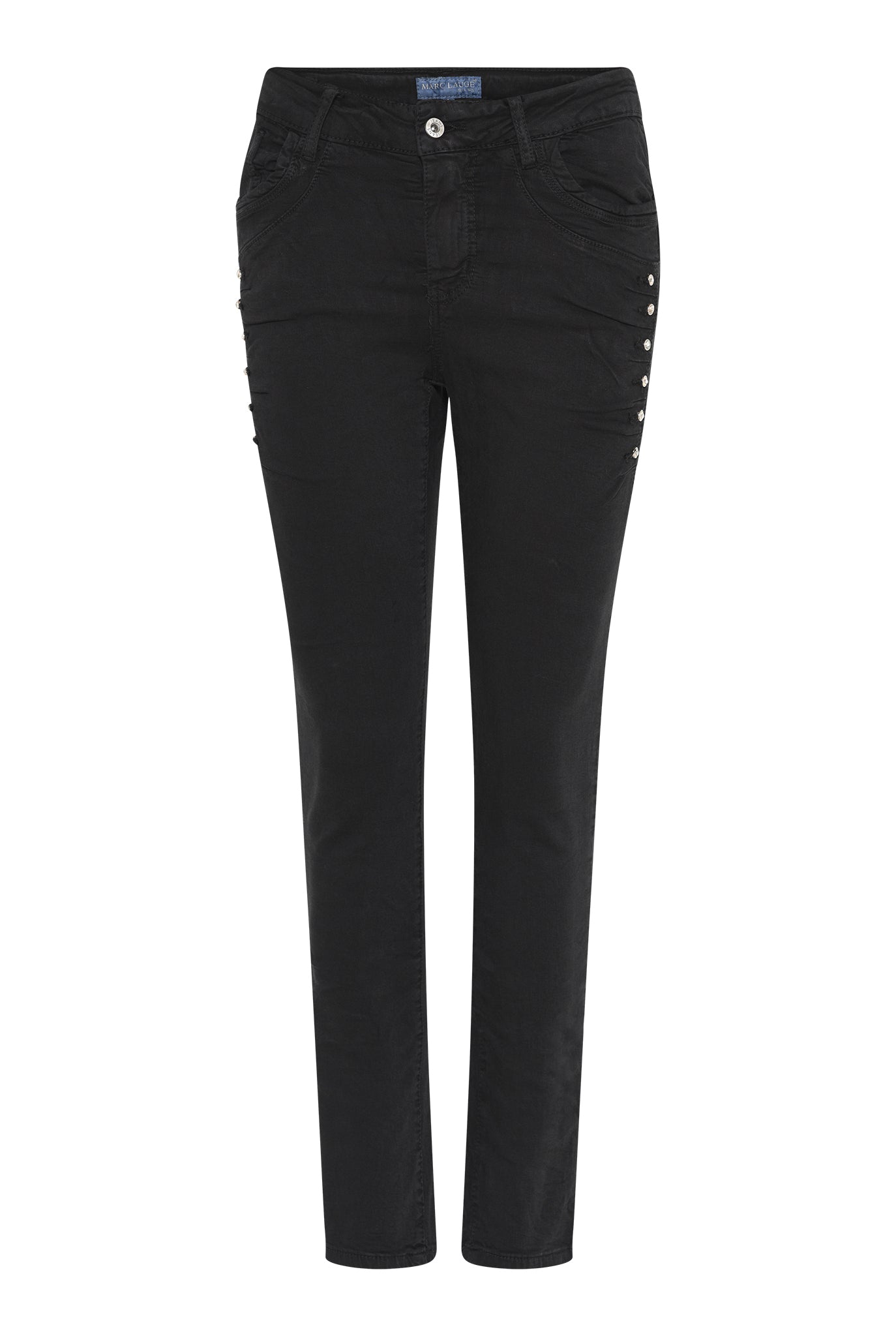 MARC LAUGE Diamond 7/8 Jeans DENIM/TWILL 80 BLACK