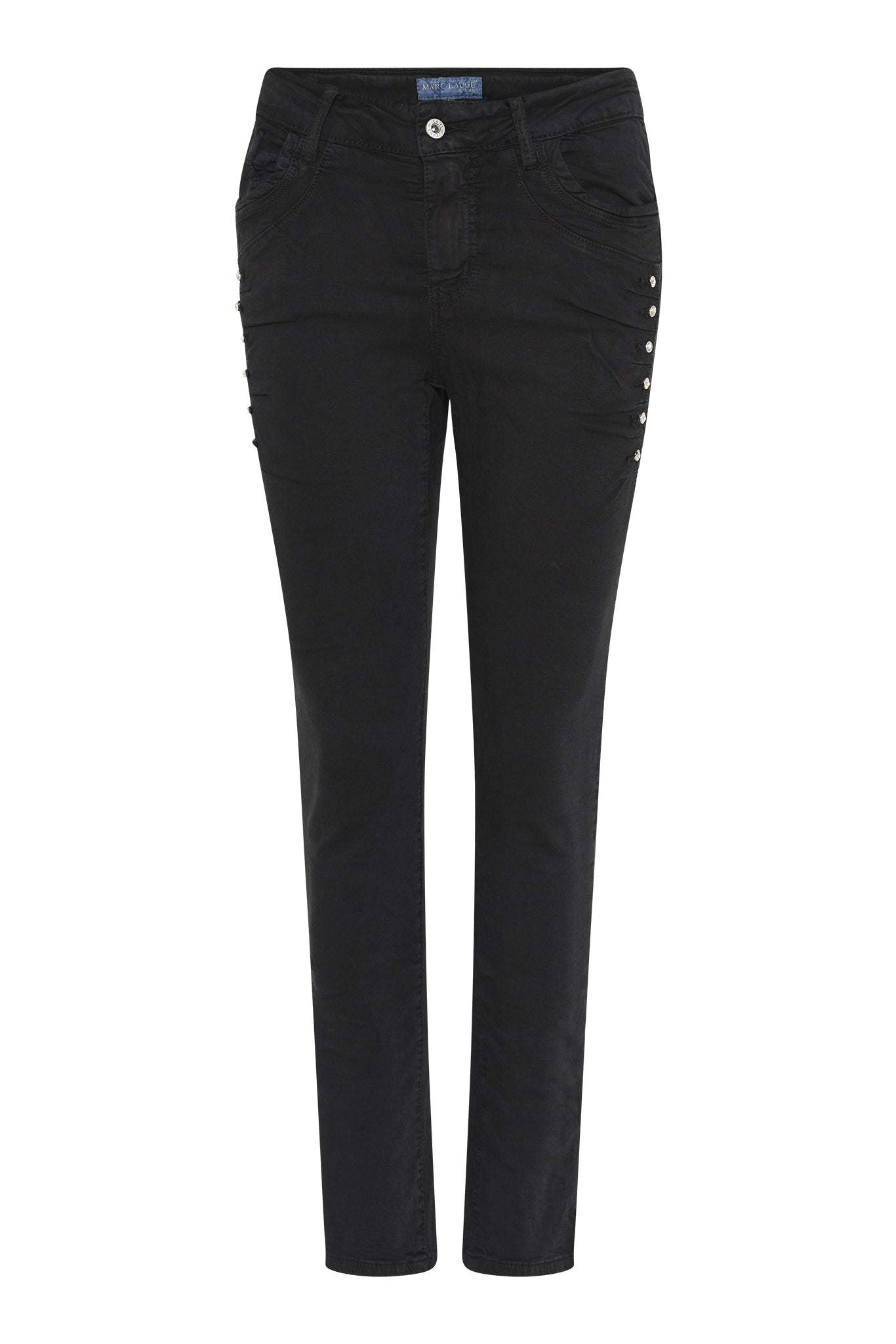 MARC LAUGE Diamond 7/8 Jeans DENIM/TWILL 80 BLACK