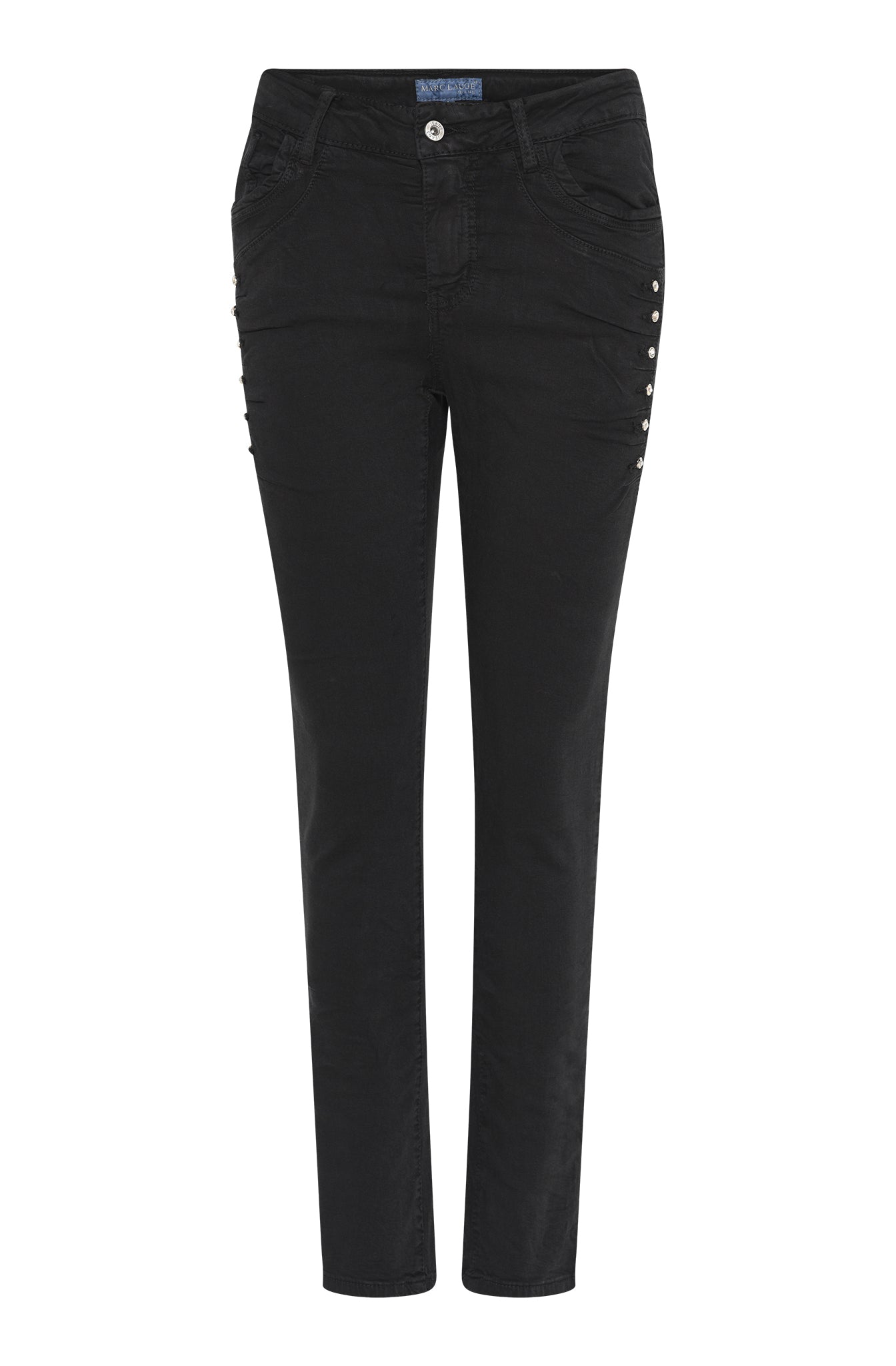 MARC LAUGE Diamond 7/8 Jeans DENIM/TWILL 80 BLACK