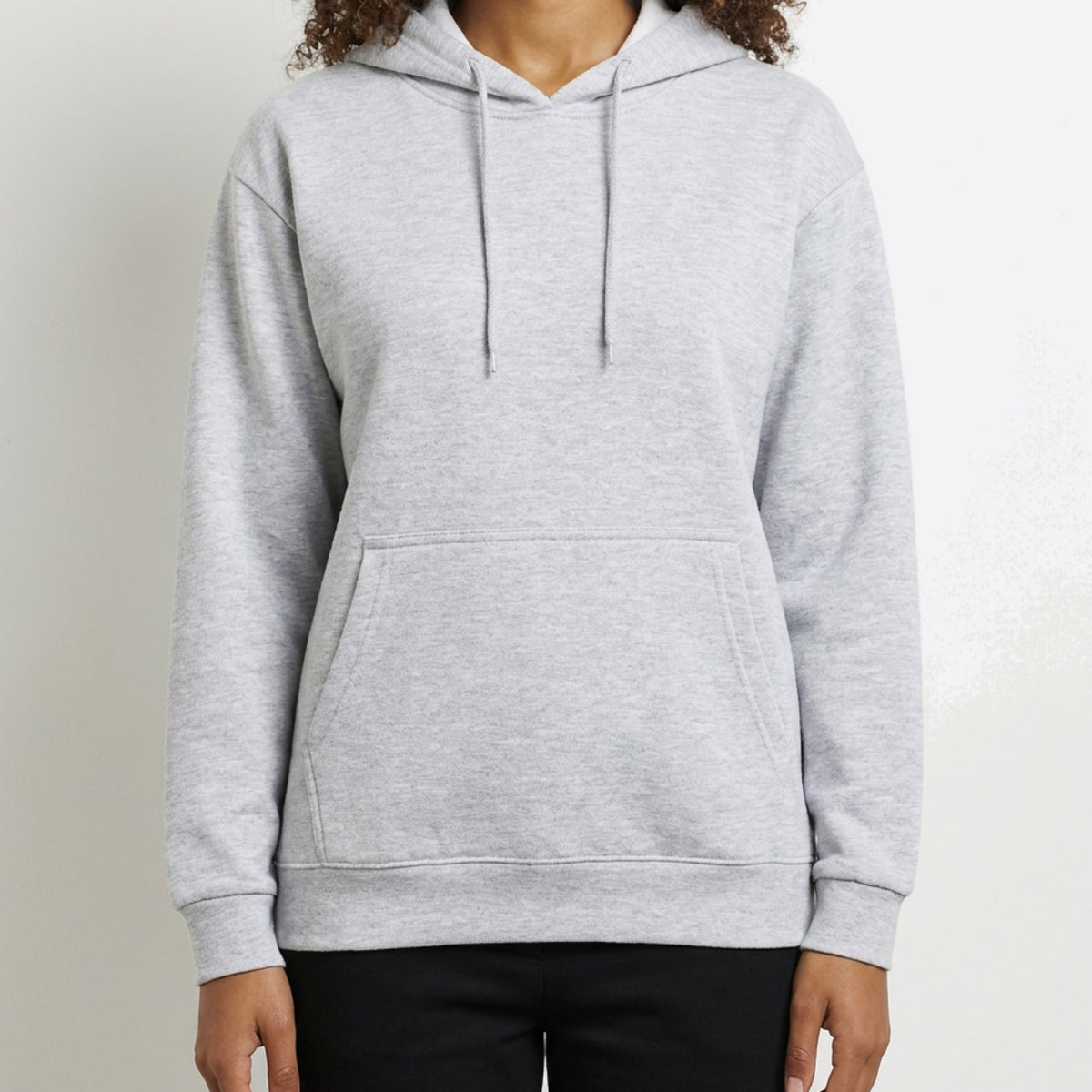 MARC LAUGE DODO JOG HOODIE SWEATS/VELOUR 253 LIGHT GREY MELANGE