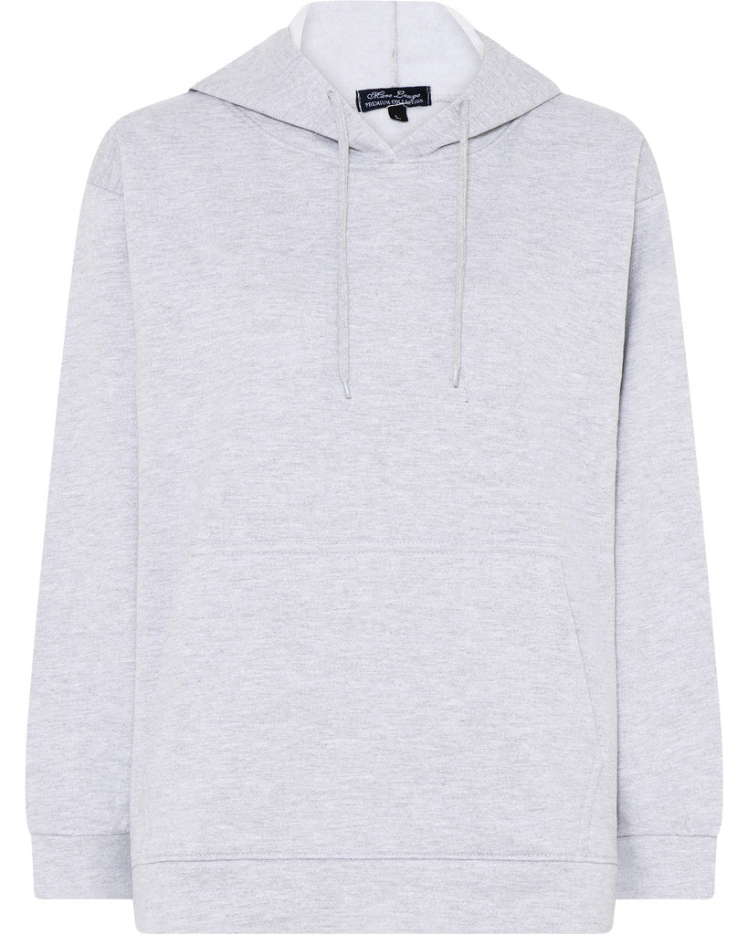 MARC LAUGE DODO JOG HOODIE SWEATS/VELOUR 253 LIGHT GREY MELANGE