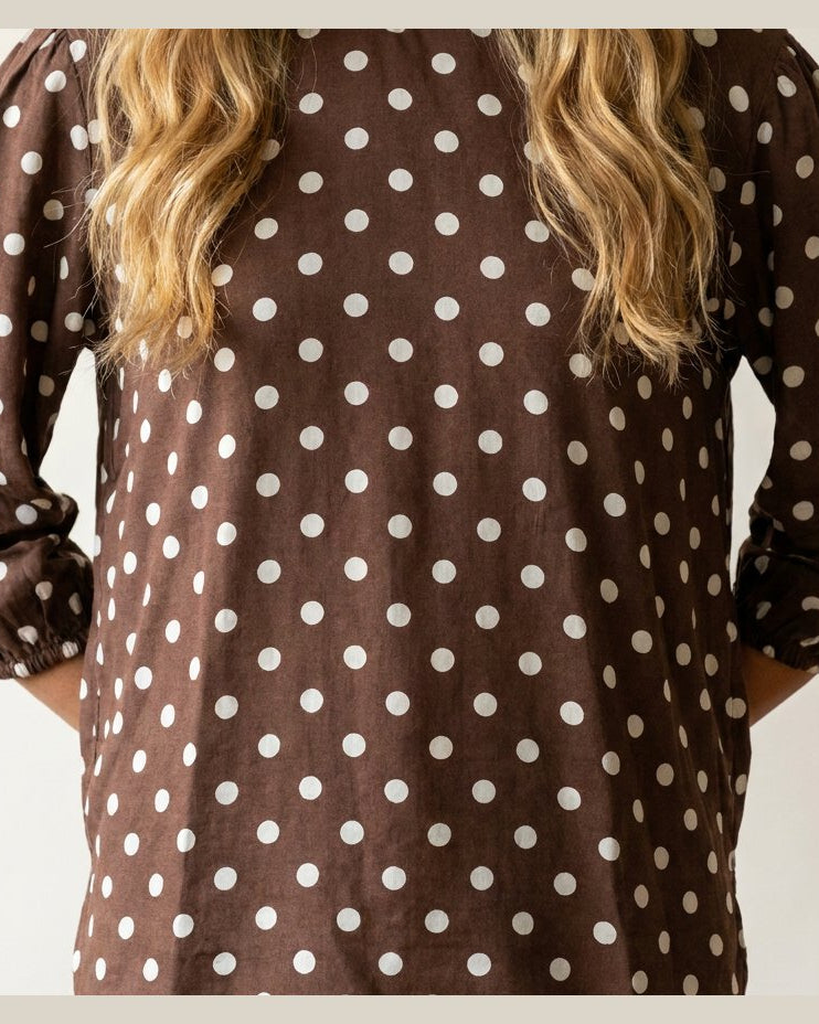 MARC LAUGE DOT BLOUSE BLOUSE/SHIRT