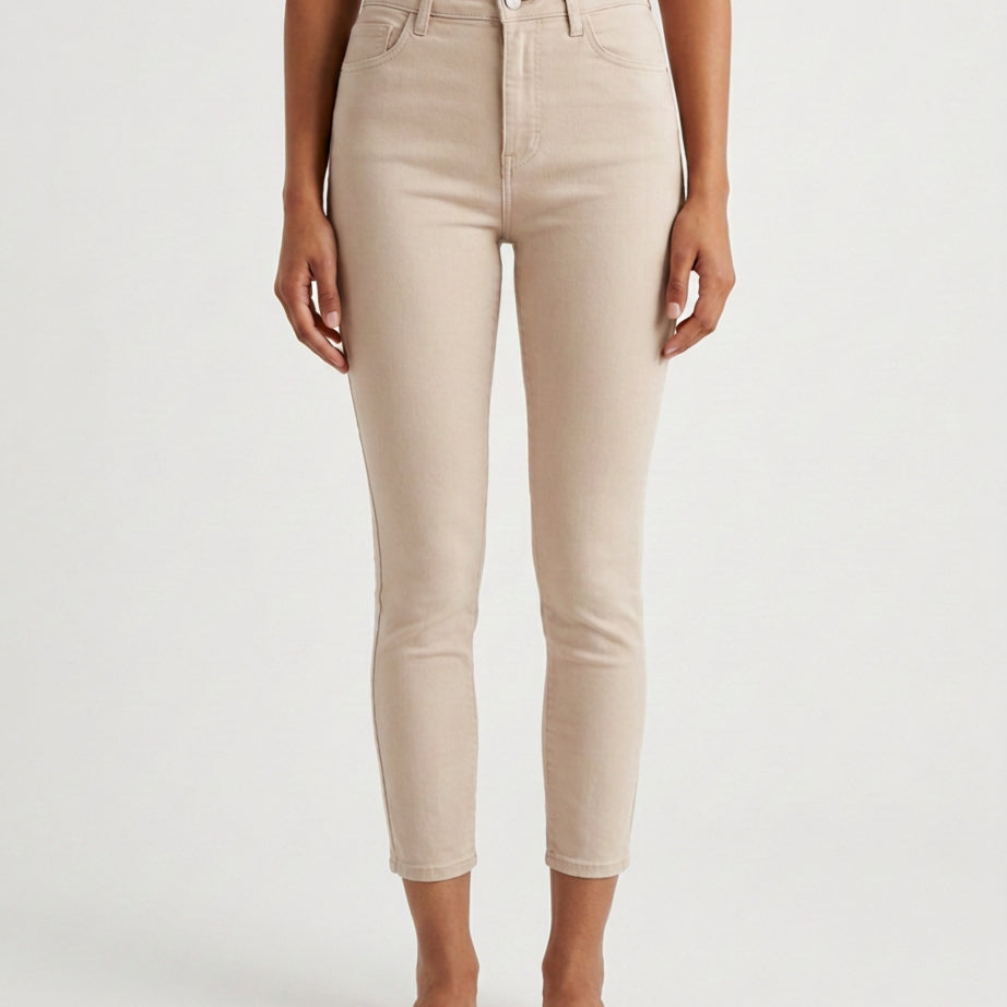 MARC LAUGE Diamond Slim Fit Twill Jeans DENIM/TWILL 27 SAND