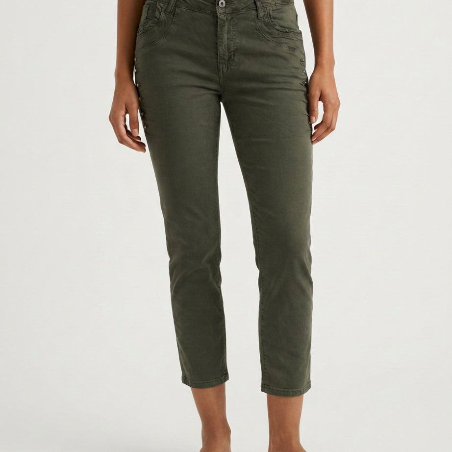 MARC LAUGE Diamond Slim Fit Twill Jeans DENIM/TWILL 645 SALVIE