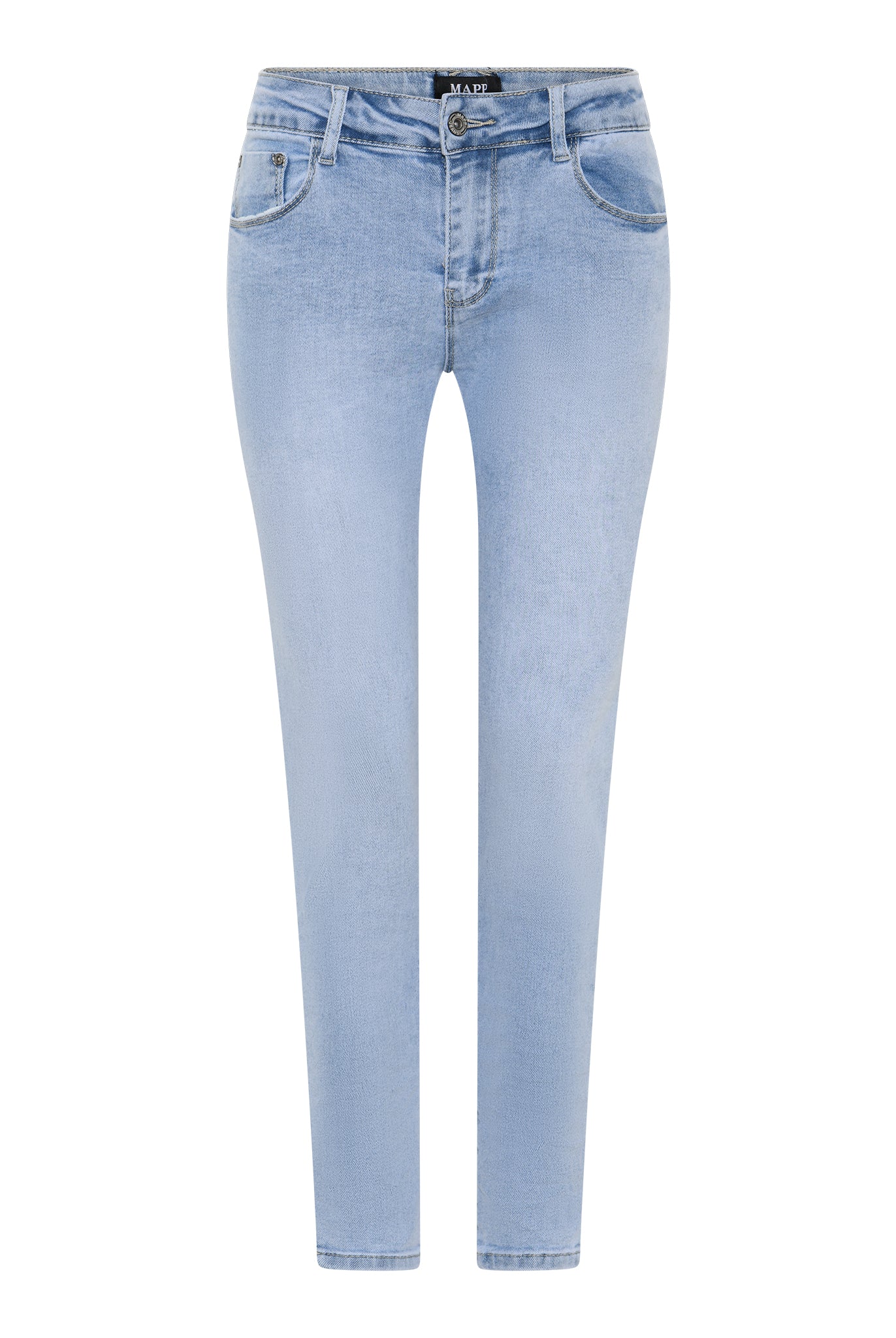 MAPP ELINE 7/8 PUSH UP DENIM JEANS DENIM/TWILL 8996 LIGHT BLUE USED