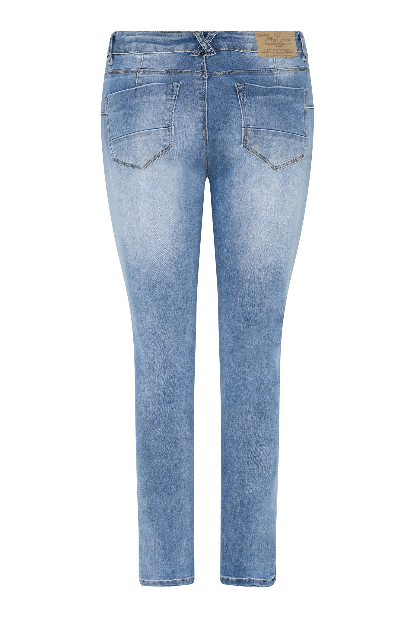 MAPP ELINE 7/8 PUSH UP DENIM JEANS DENIM/TWILL 9196 LIGHT BLUE USED